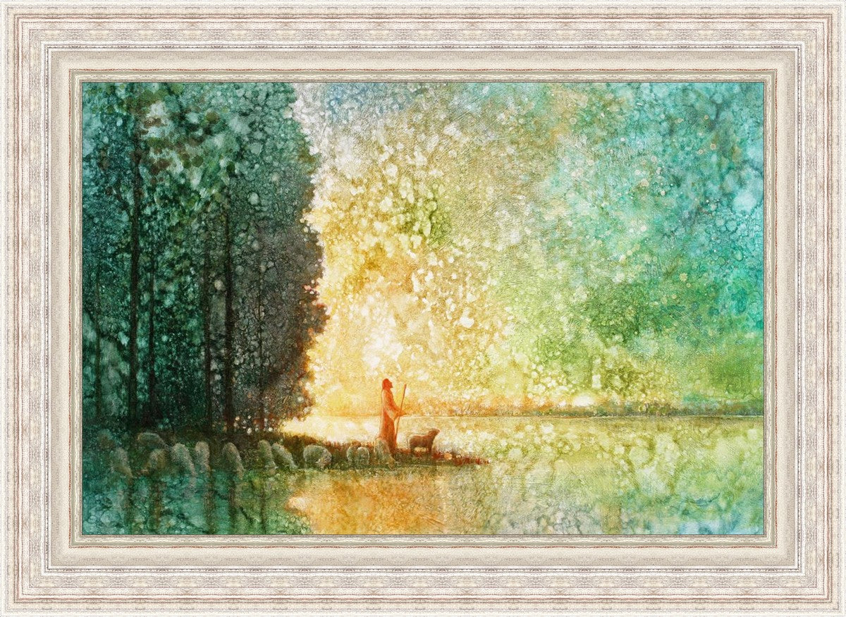 Beside Quiet Waters - Premium Home Decor for Relaxing Spaces | Perfect for Living Rooms, Bedrooms & Meditation Areas