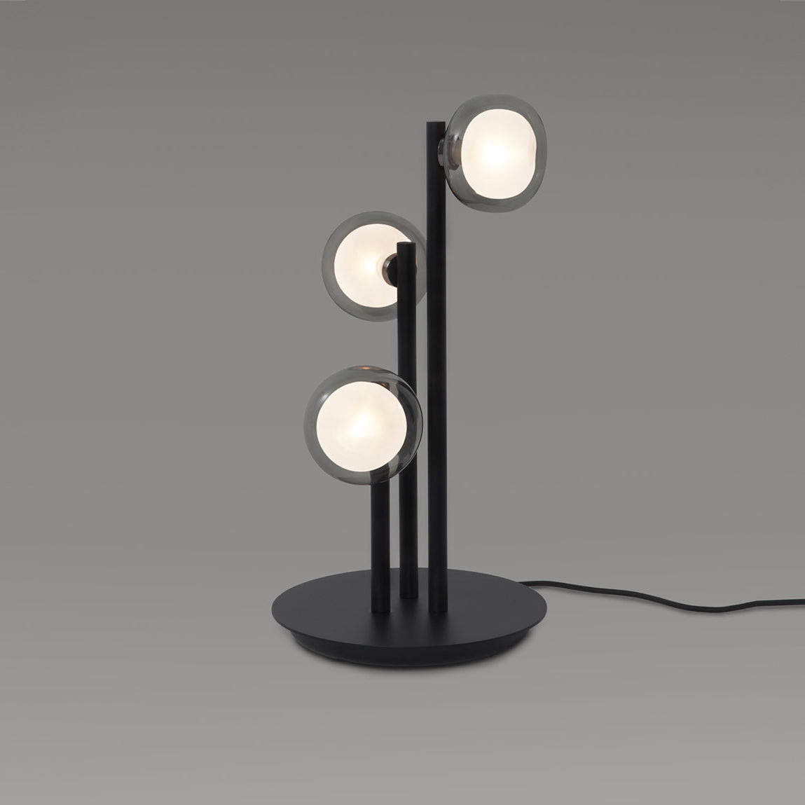 Nabila Table Lamp - Modern LED Bedside Lamp with USB Port, Touch Control, Dimmable Warm White Light for Bedroom, Living Room, Office & Study Room Decor