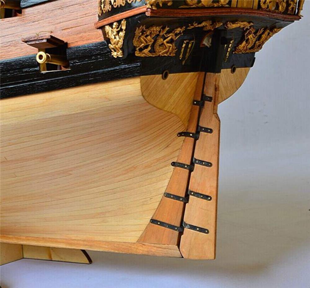 INGERMANLAND 1715 Model Ship Kit - 1/50 Scale Wooden Ship Model - 1304mm (51.3