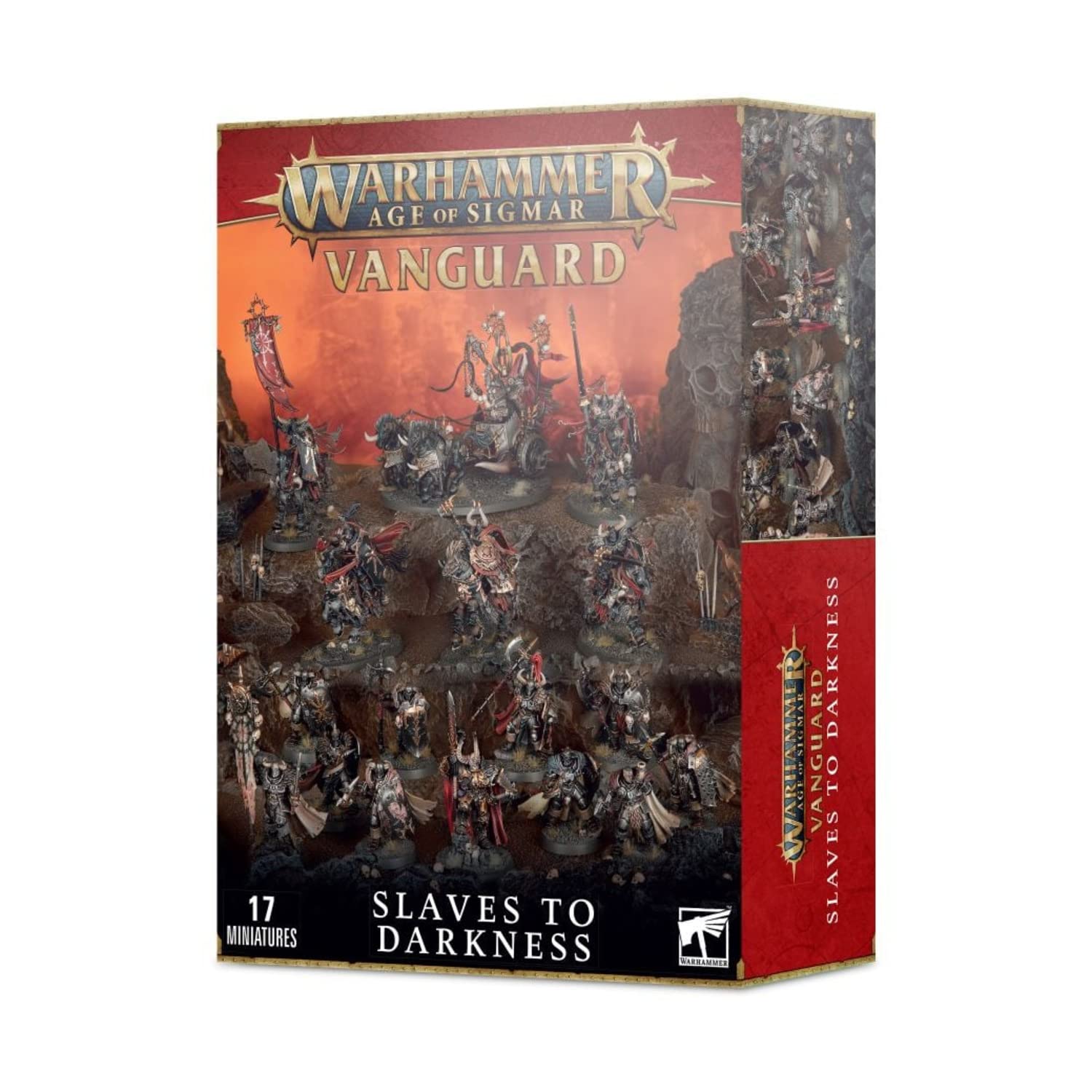 Warhammer Age of Sigmar Slaves to Darkness Vanguard Box Set - Tabletop Miniature Wargame Army Starter for Fantasy Battles | Perfect for Collectors & Competitive Players
