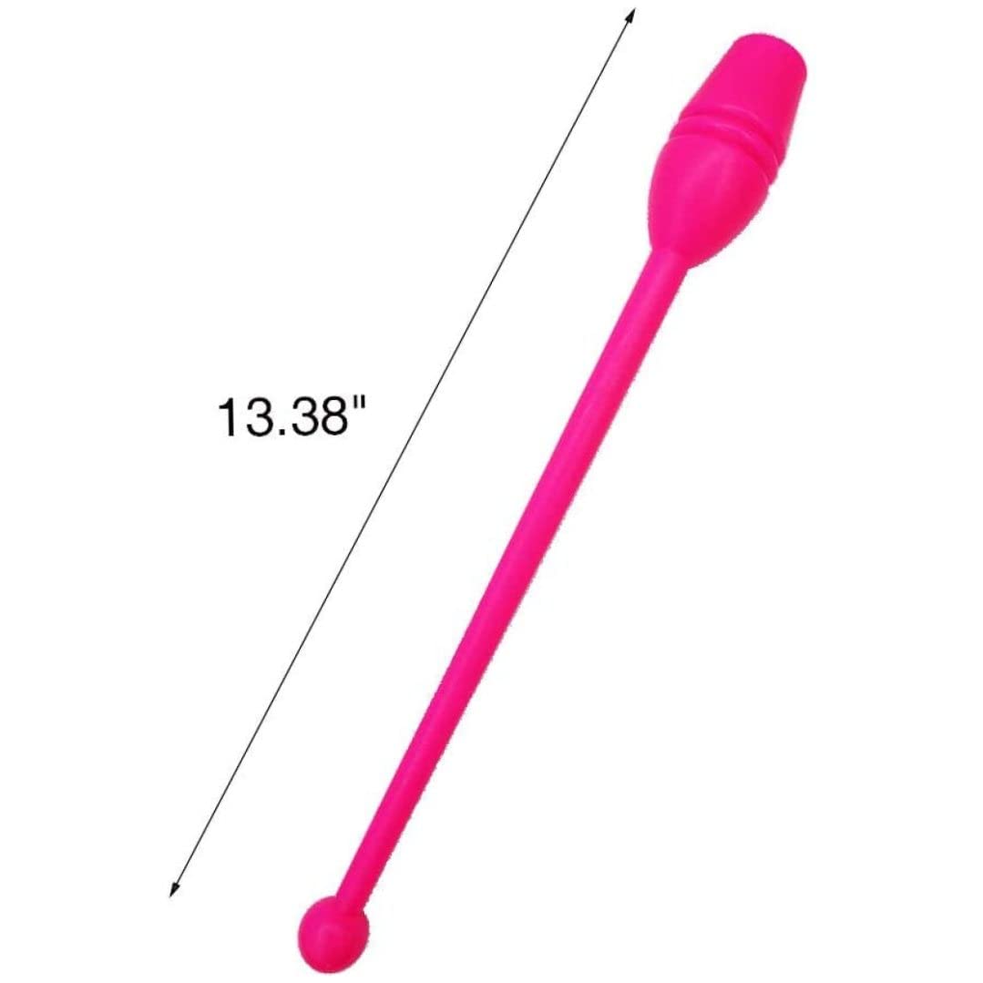 2 Pcs Rhythmic Gymnastics Clubs - 13.78