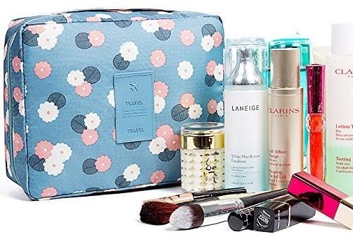 ZAEGO Waterproof Hanging Toiletry Bag for Travel - Portable Cosmetic & Makeup Organizer with Shaving Kit Pouch, Multifunctional Nylon Hanging Organizer for Women & Girls - Perfect for Camping, Gym, and Business Trips