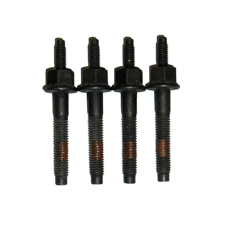 12-Piece Exhaust Manifold Bolt & Nut Kit Compatible with Dodge Ram 1500/2500 5.7L V8 HEMI (2009-2018) - Replaces OEM 6510140AA 6505316AA 6510141AA 6509863AA - Perfect for Engine Repair & Maintenance