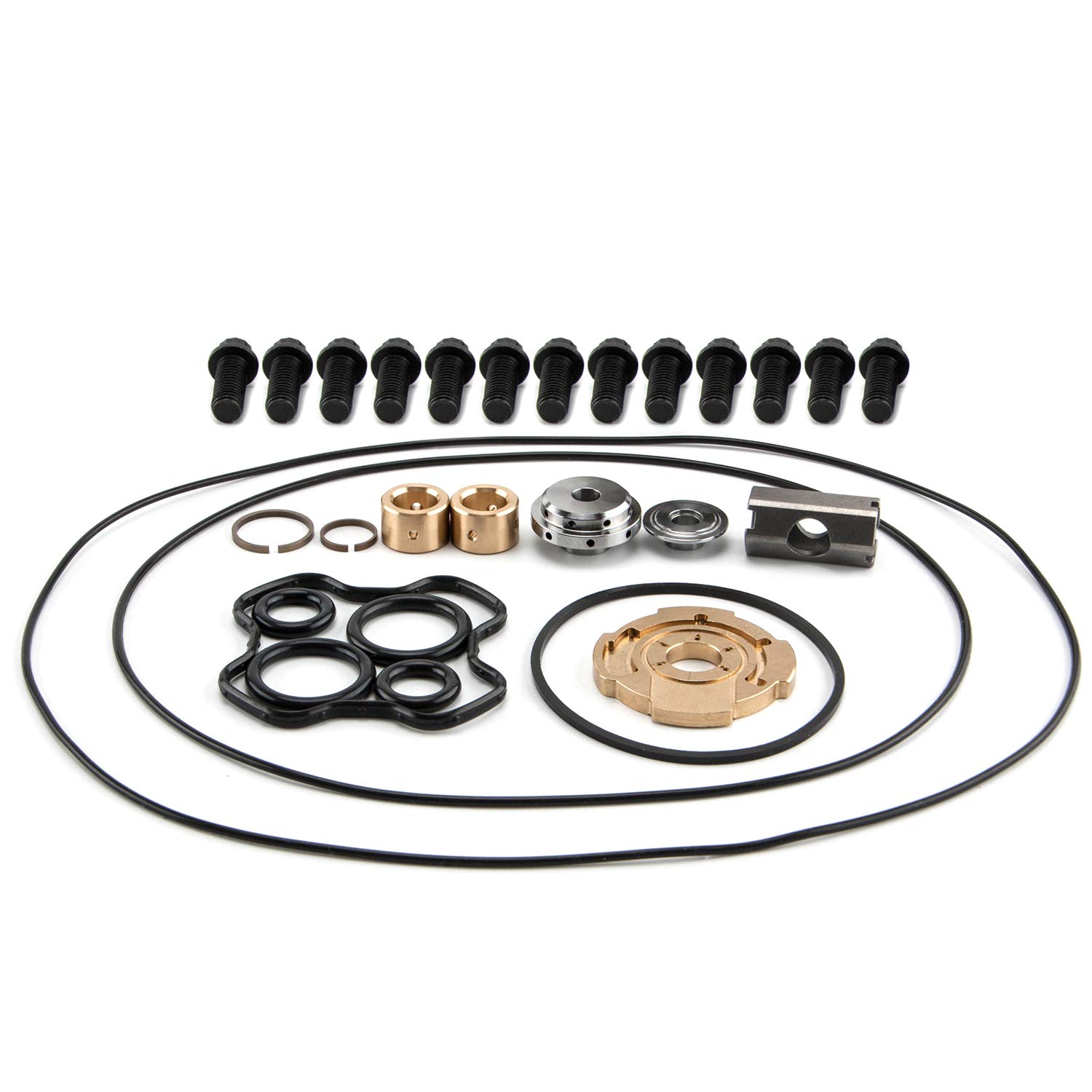 Pulsar Turbo Parts GTP38 Turbocharger Rebuild Kit - Billet Compressor Wheel & Turbine Wheel Replacement Set for DIY Turbo Repair | Compatible with Ford Powerstroke 7.3L Diesel Engines