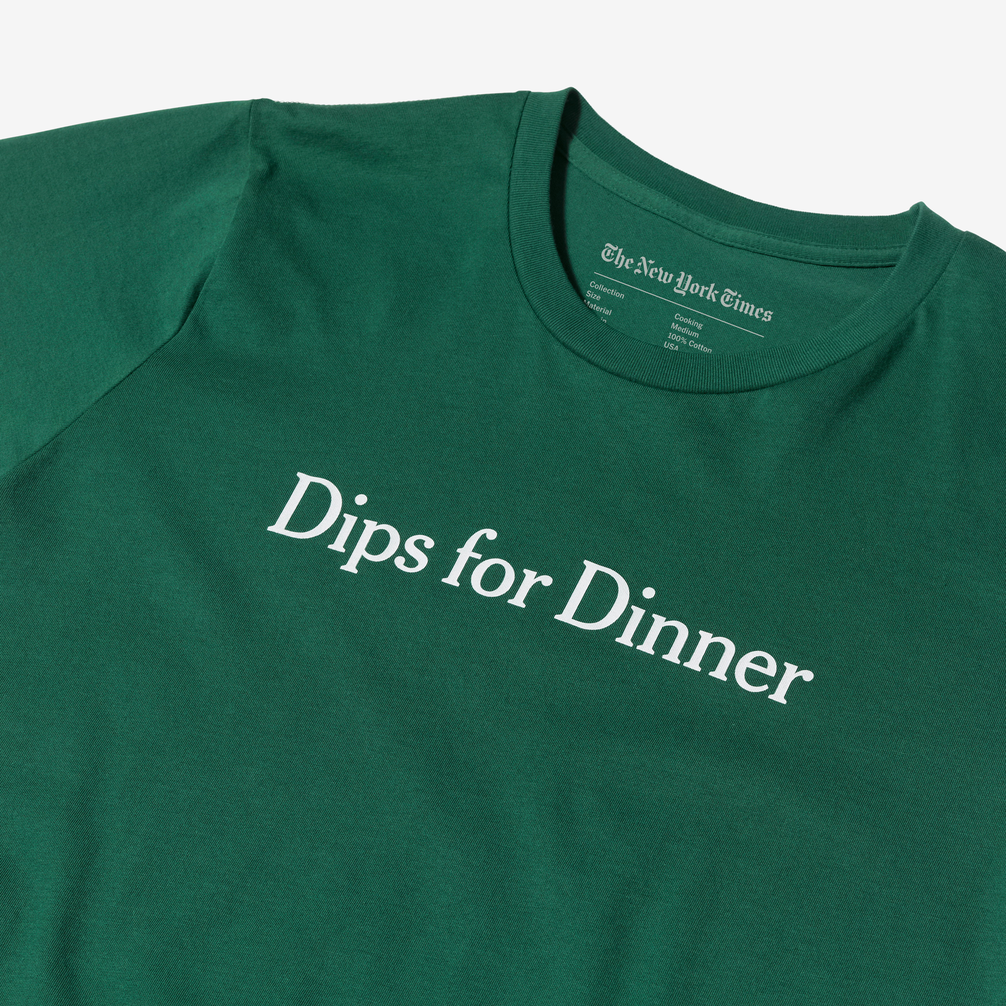 Funny Dips for Dinner T-Shirt - Comfortable Cotton Tee for Casual Wear & Gifts - Perfect for Parties, Outings & Relaxing at Home