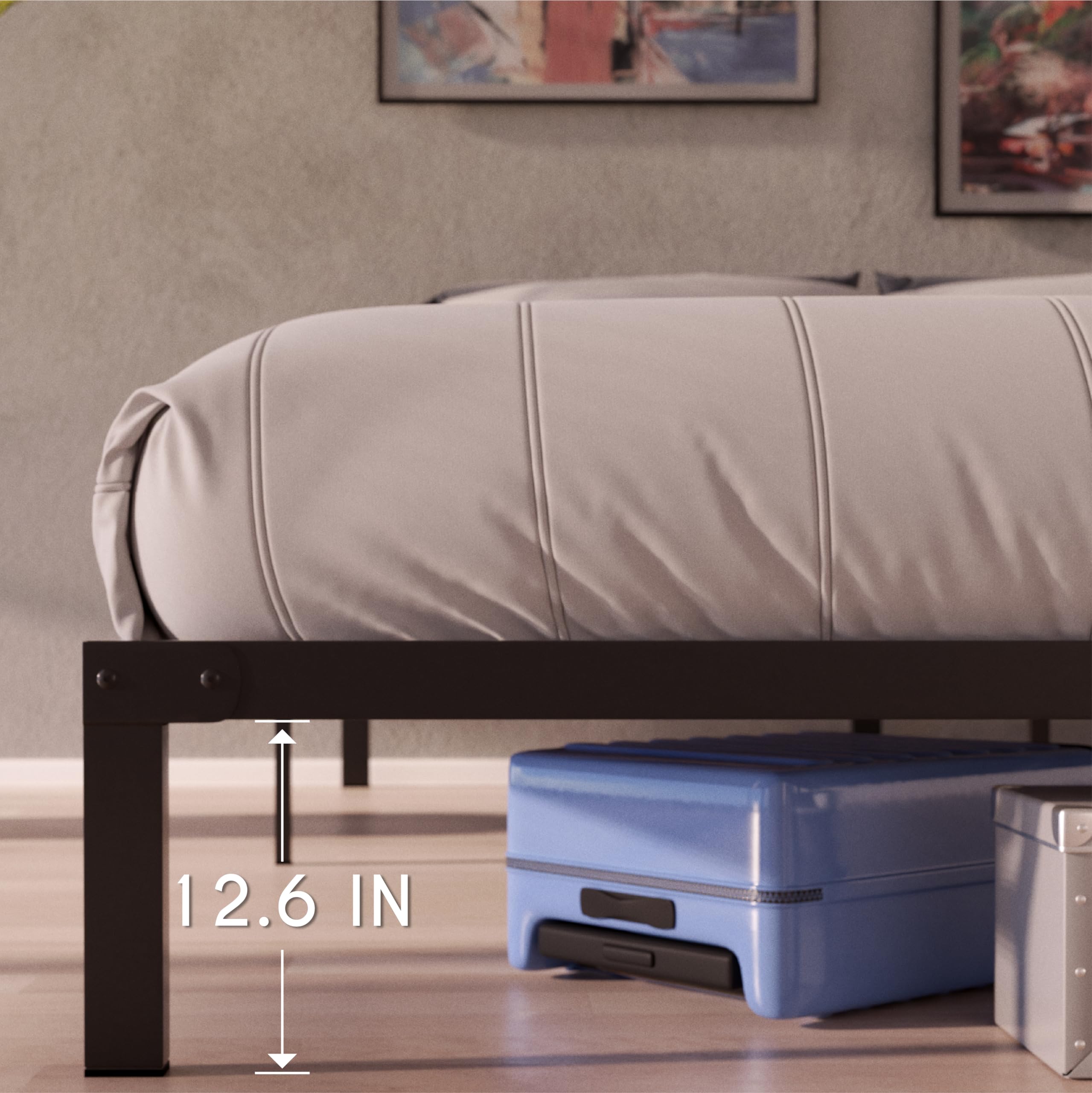 Dreamzie Queen Metal Bed Frame - 14