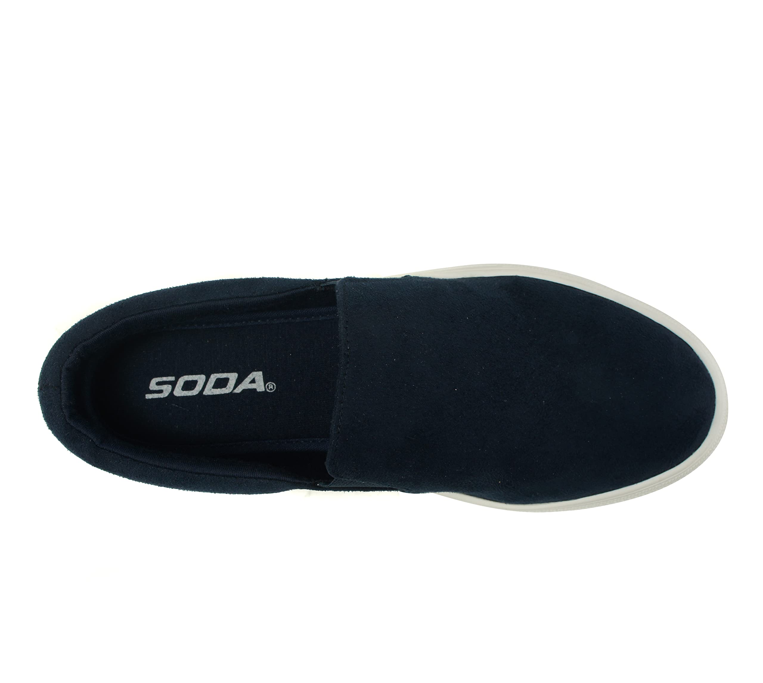Women's Slip-On Platform Sneakers - Cushioned Foam Comfort Shoes for Walking, Hiking & Casual Wear | Fashionable & Lightweight for Everyday Use