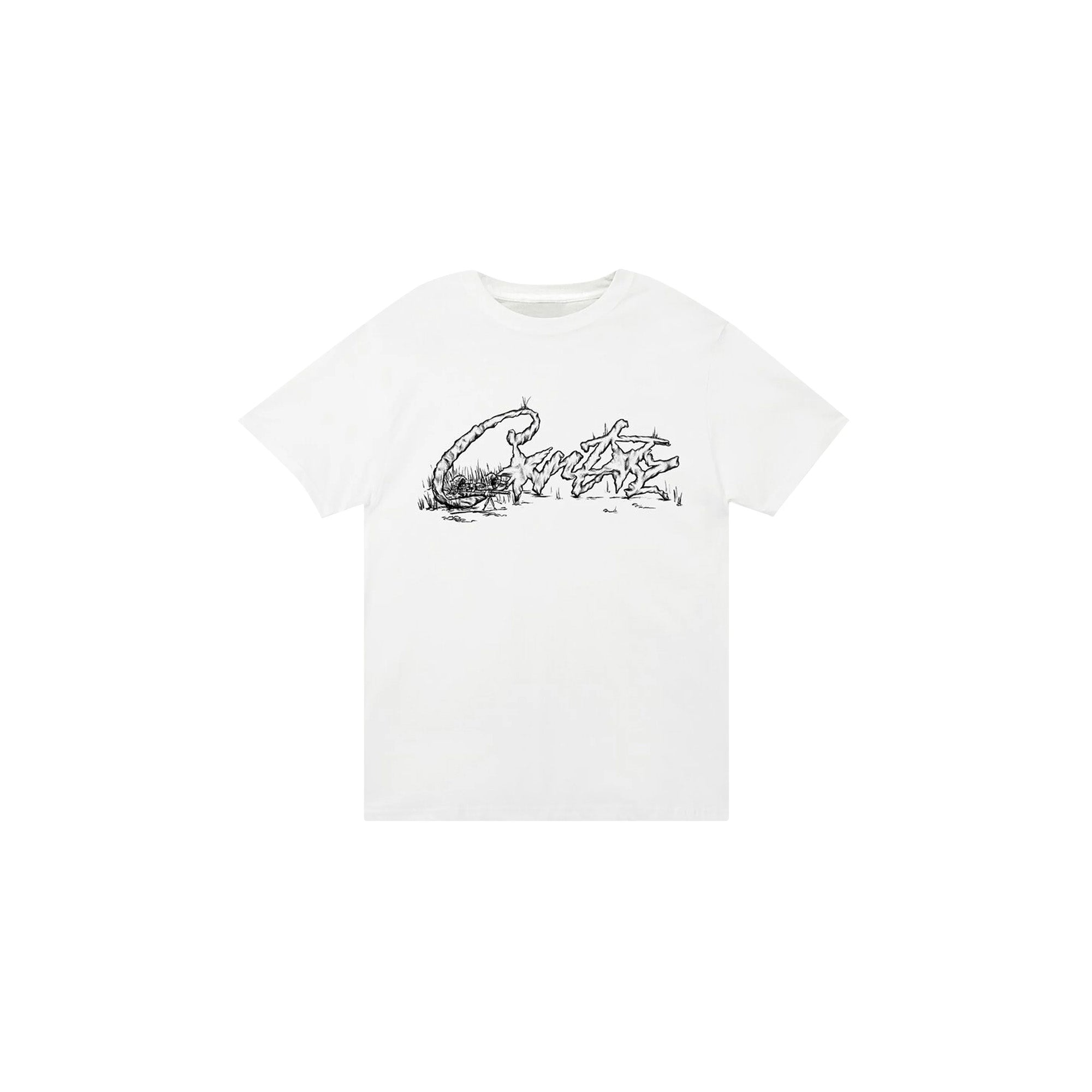 Corteiz Sniper Tee - Premium White Streetwear T-Shirt for Men | Urban Fashion, Casual Wear & Hip-Hop Style