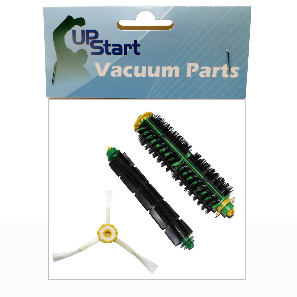 iRobot Roomba 545 Pet Series Replacement Parts Kit - 1 Bristle Brush, 1 Flexible Beater Brush & 3-Arm Side Brush | Compatible with Roomba 545 | Perfect for Pet Hair Cleaning & Hard Floor Maintenance