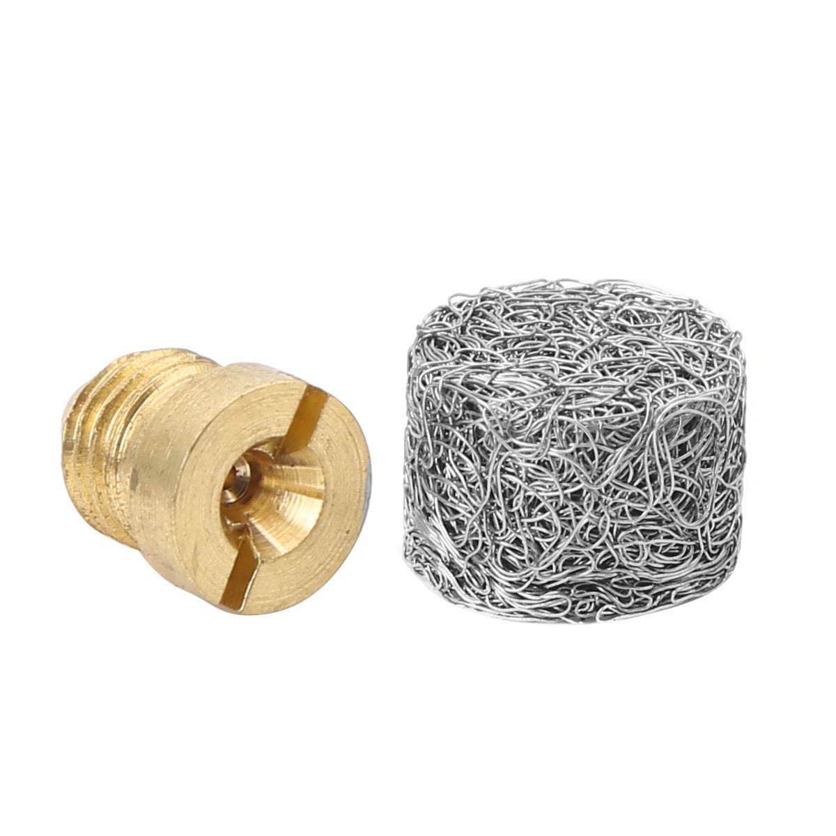Premium Foam Cannon Nozzle Tips & Foam Maker Kit - 1.0mm Brass Orifice, Universal Thread & Mesh Filter for 3000 PSI Pressure Washers - Perfect for Car Detailing, Snow Foam Lance & Deep Cleaning Vehicles