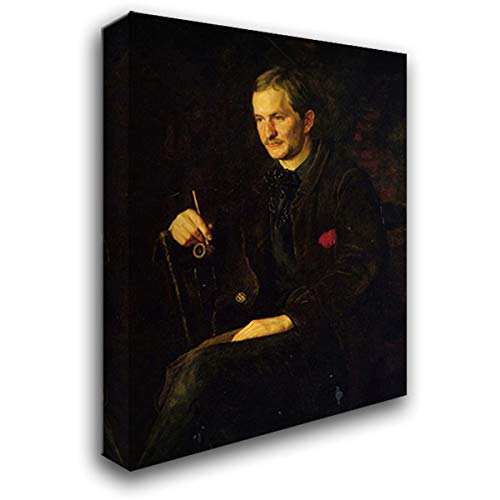Thomas Eakins James Wright Portrait - 20x24 Gallery Wrapped Canvas Art Print - Perfect for Home Decor, Office Wall Art & Gift Ideas