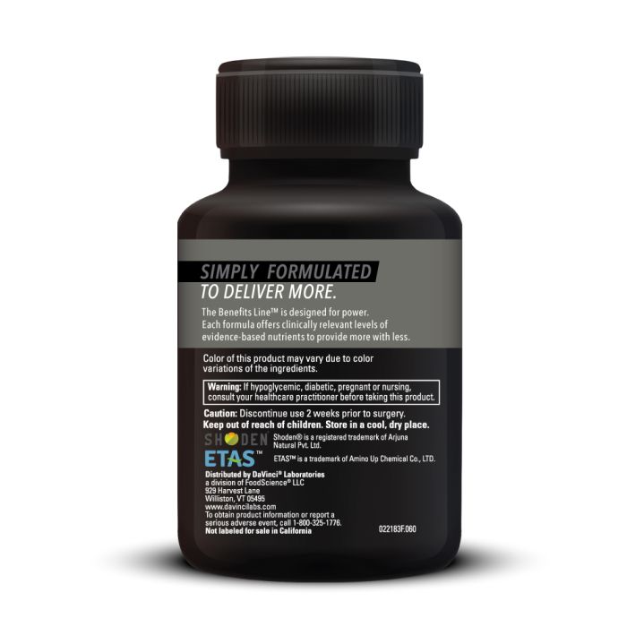 Davinci Labs Cortisol Benefits Supplement - Natural Stress Relief & Adrenal Support for Better Sleep & Energy - Perfect for Busy Professionals & Students