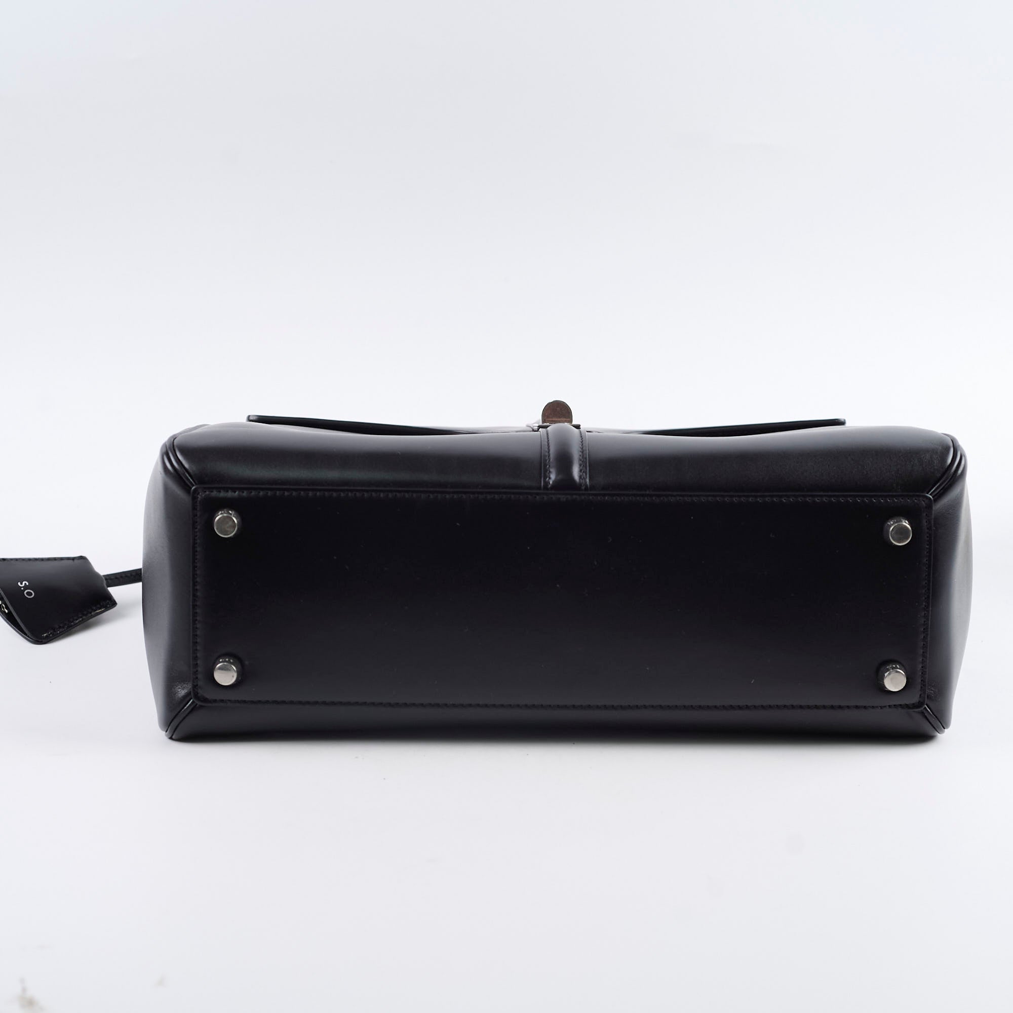 Celine 16 Medium Handbag in Black | Luxury Leather Shoulder Bag for Women | Perfect for Work, Travel & Evening Events