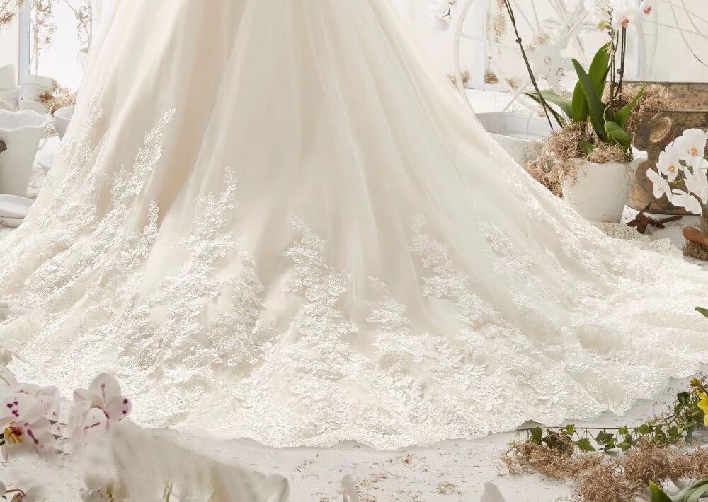 Elegant Beach Wedding Dresses for Bride - Sparkling Sequins Sleeveless V-Neck Bridal Gowns for Women (HS17) | Perfect for Destination Weddings, Beach Ceremonies & Summer Elopements