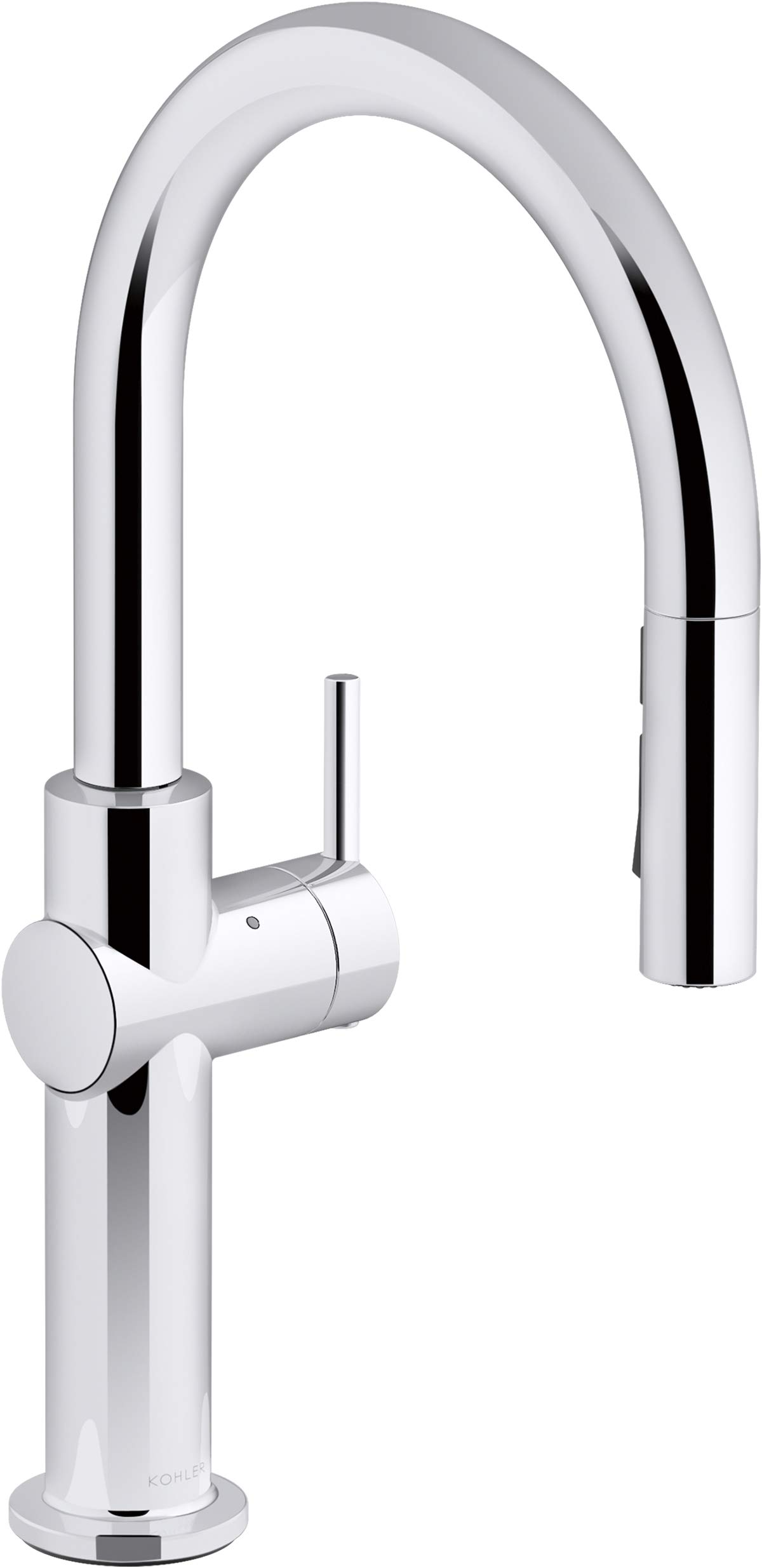 KOHLER Crue Touchless Kitchen Faucet with Motion Sensor & Pull Down Sprayer - Polished Chrome for Modern Kitchens