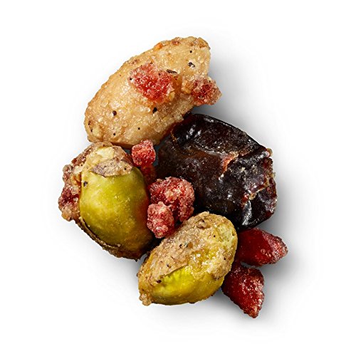 Sahale Snacks Pomegranate Flavored Pistachios Glazed Mix, 1.5oz (Pack of 9) | Healthy Gluten-Free Snack for Hiking, Office & Travel | Premium Nut Mix with Cranberries & Cashews