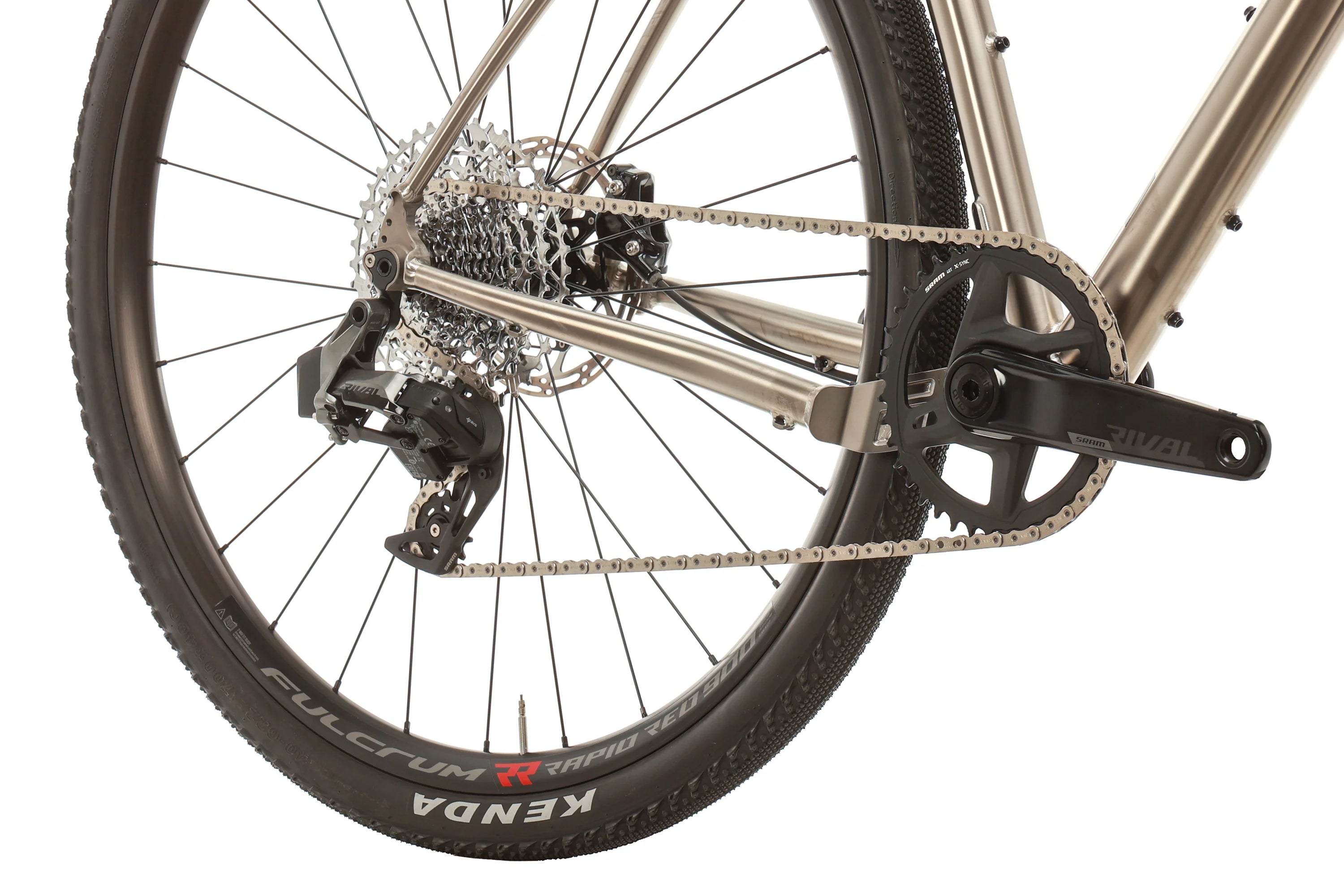 Masi Incanto Rival AXS Titanium Gravel Bike - Lightweight & Durable Off-Road Bicycle for Adventure Riding & Trail Exploration