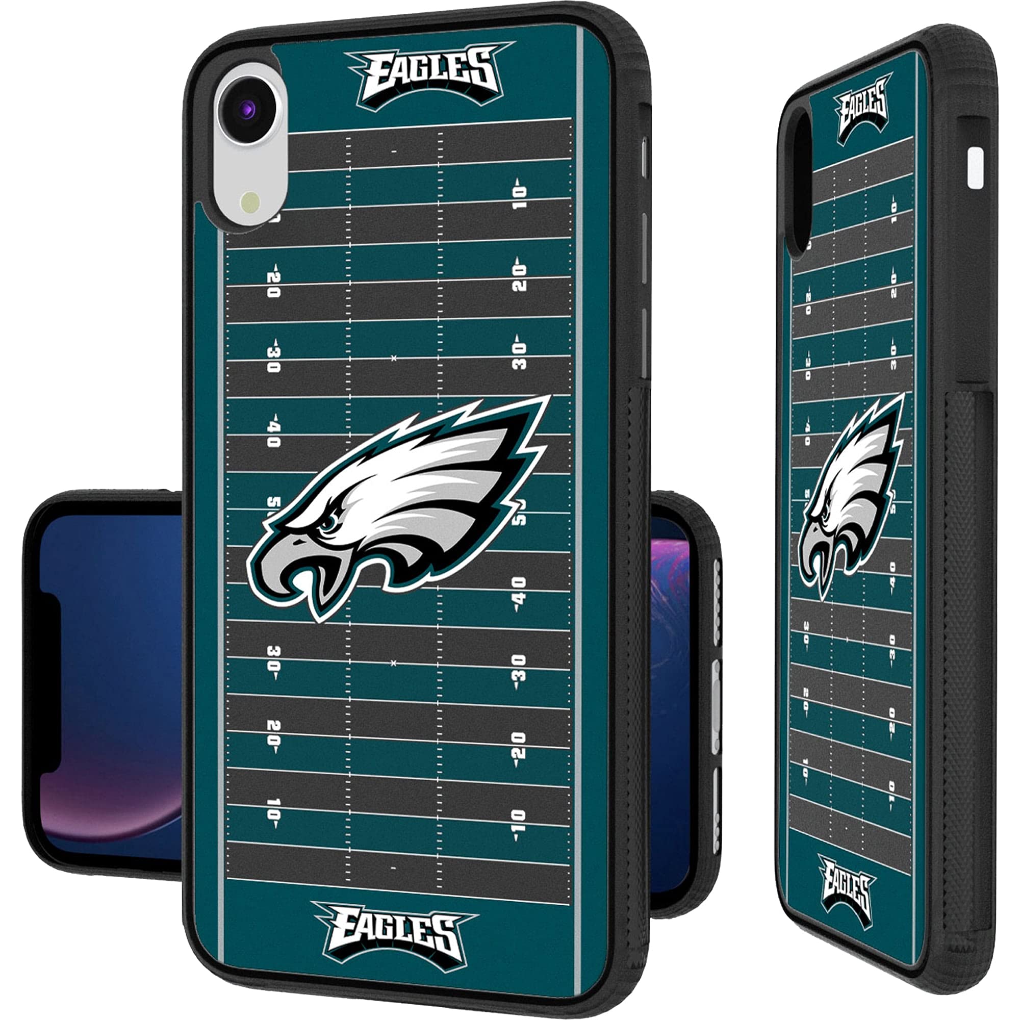 NFL iPhone Bump Case with Team Field Design - Durable Protective Phone Cover for Football Fans - Perfect for Game Day, Tailgating & Showing Team Spirit