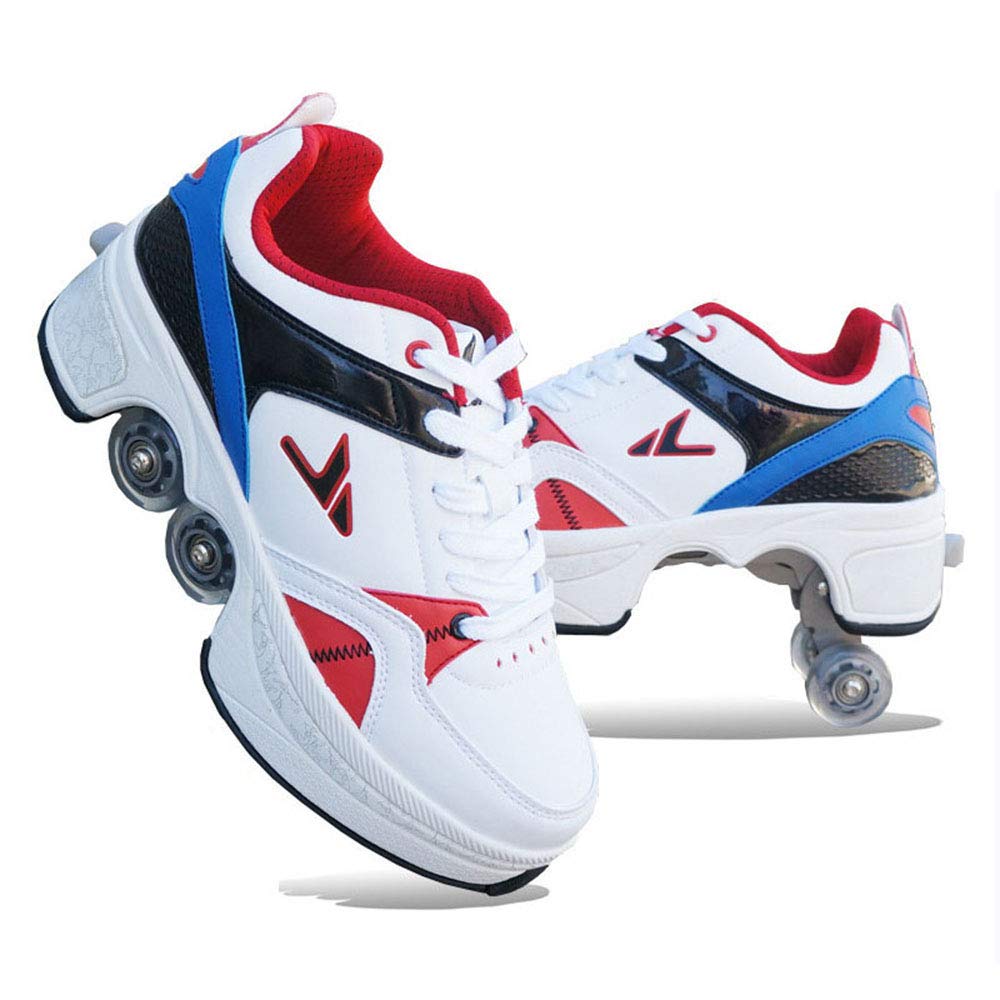 Best Roller Skates for Women, Men & Kids - Adjustable Wheel Shoes for Indoor & Outdoor Skating - Perfect for Fitness, Fun & Commuting