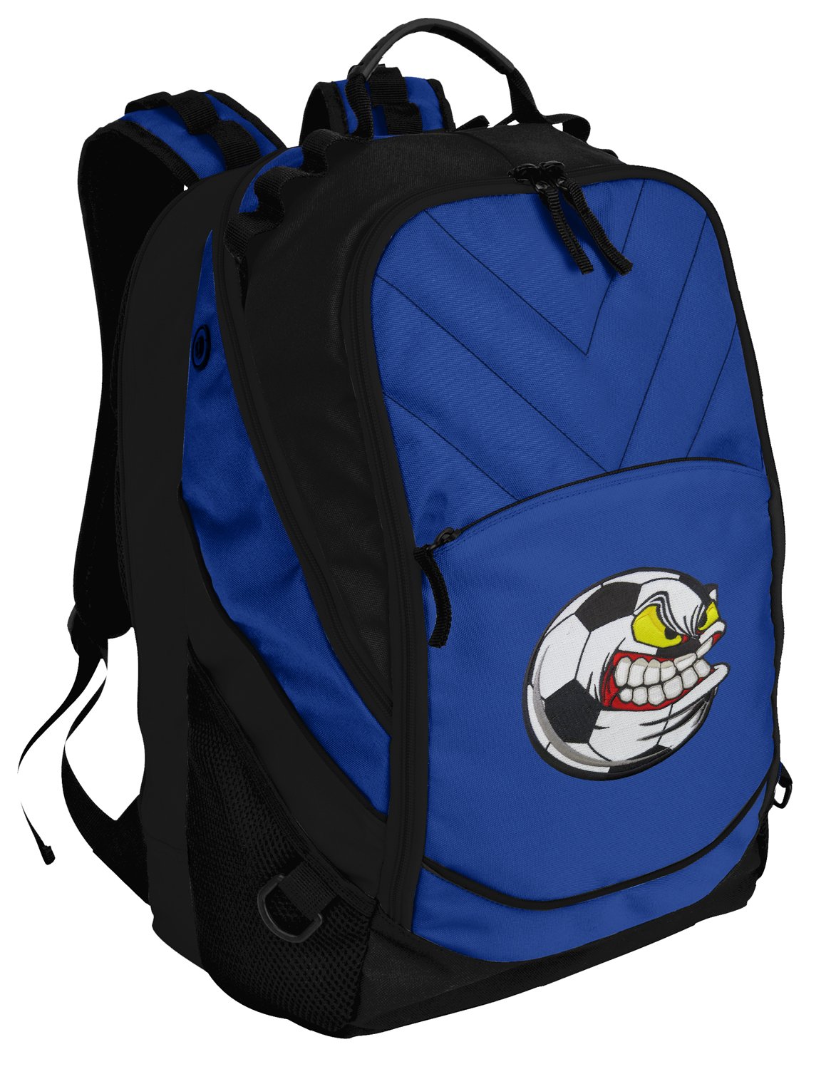 Soccer Fan Backpack with Laptop Compartment - Durable Sports Bag for Training, Travel & School