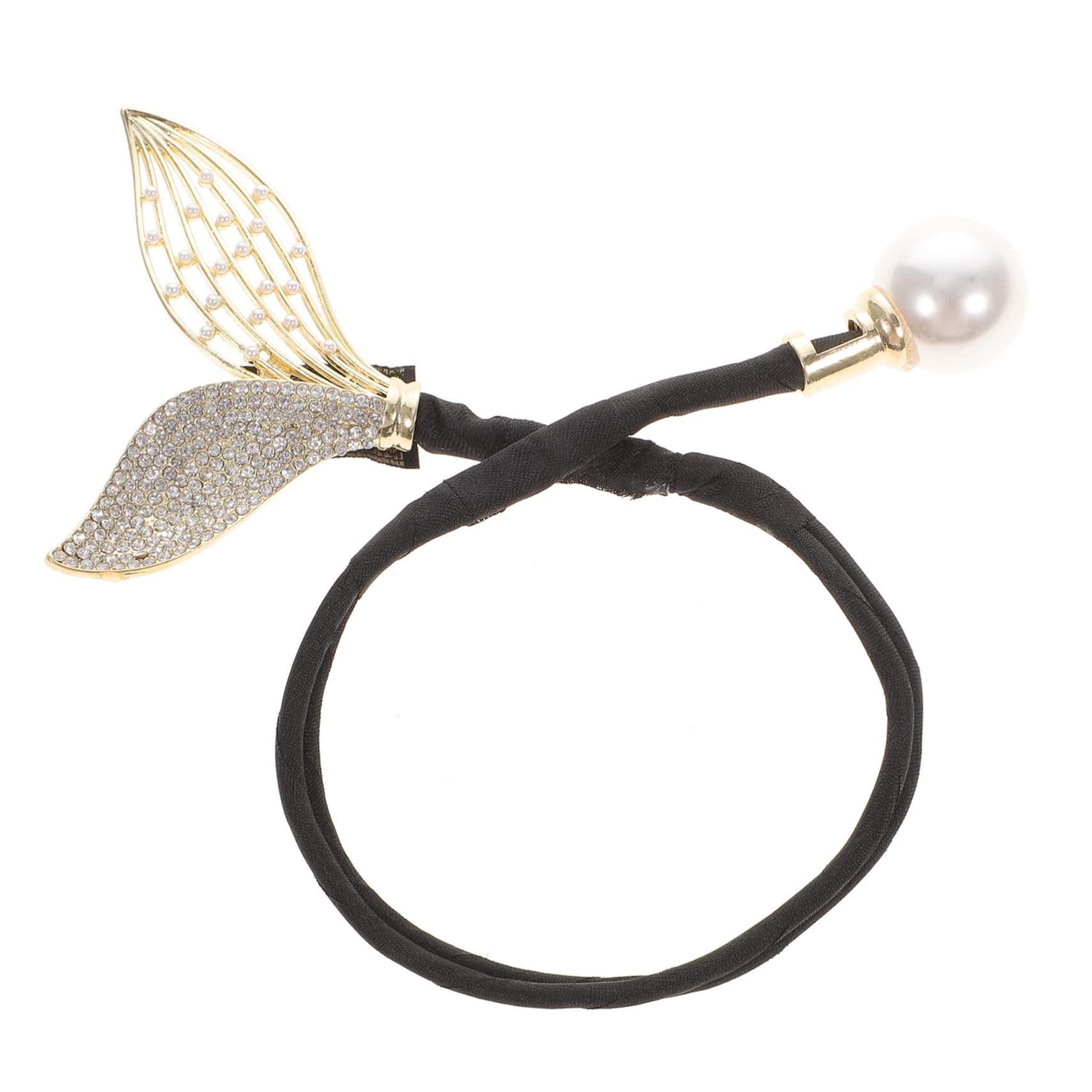 FOMIYES Hair Bun Maker for Women - Elegant Mermaid Tail Rhinestone Bridal Hair Accessory, Lazy Hair Curler for Long Hair - Perfect for Weddings, Parties & Everyday Styling