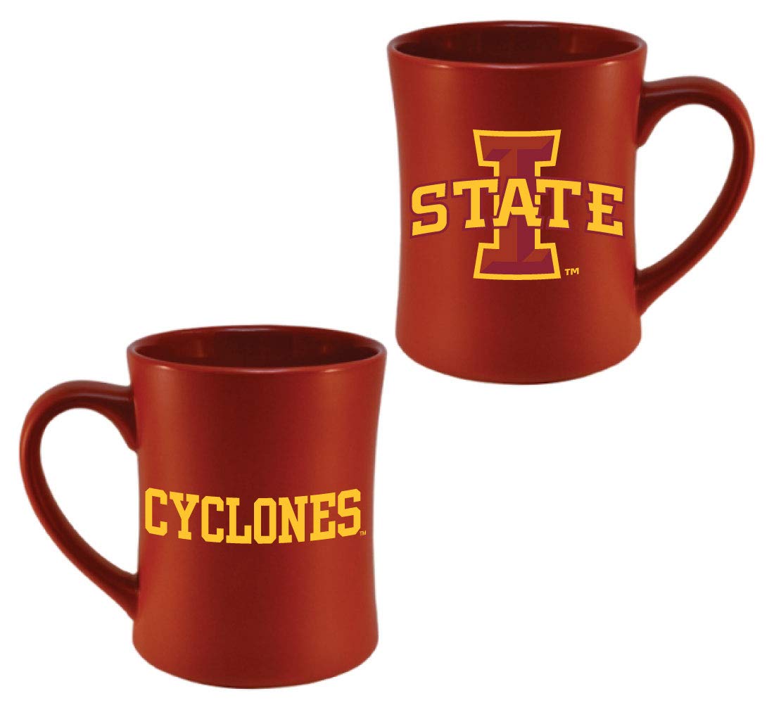 16 Oz Ceramic Coffee Mug with Handle - Iowa State University Themed - Perfect for Hot Drinks, Office Use & Gift Giving