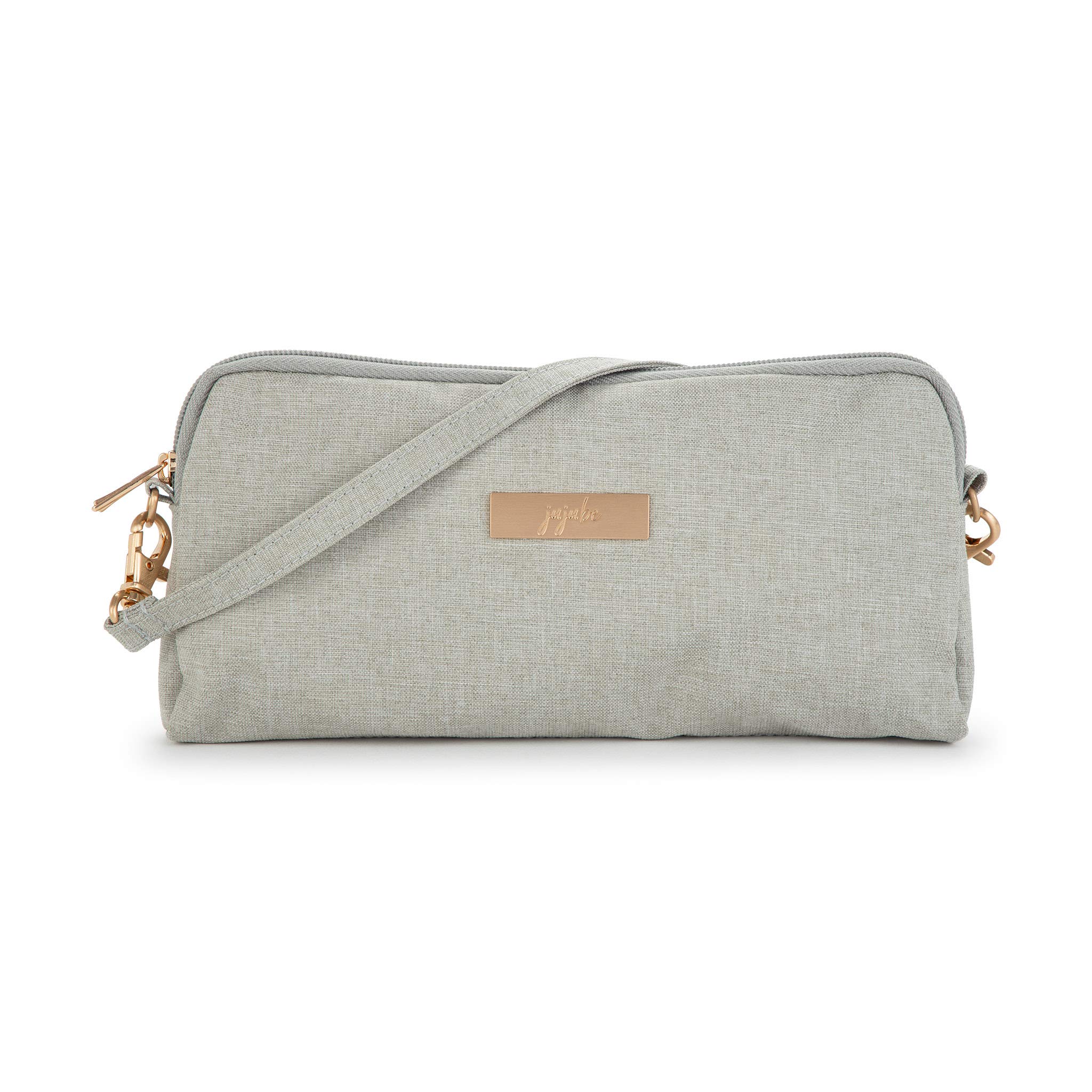 JuJuBe Be Set Pouches for Organization - Stylish Travel Toiletry Bag Set for Women, Makeup Pouch, Wristlet & Handbag - Perfect for Travel, Parties & Diaper Bag Organization (Pebble Design) - Great for Daily Use, Weekend Getaways & On-the-Go Essentials
