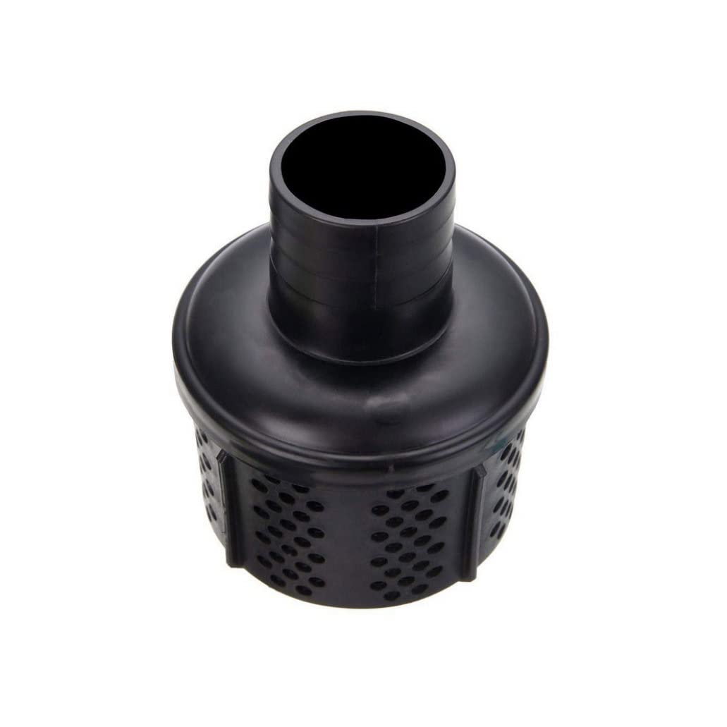 2 Inch Plastic Suction Hose Strainer Filter - Heavy Duty Dirty Water Drainage & Sewage Strainer for Pumps, Ponds, and Industrial Applications