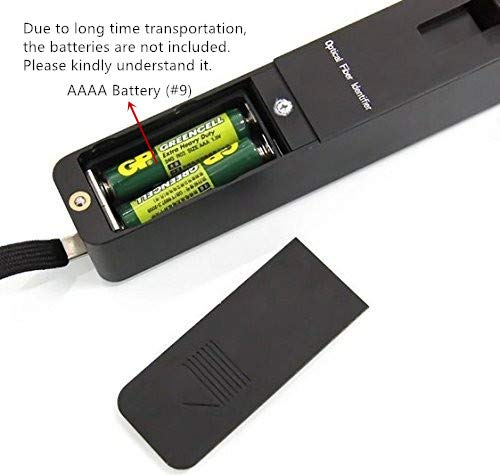 Hanchen RKX-3306 Fiber Optic Identifier Tester 800-1700nm with 4 Adapters - Detect & Recognize Optical Signals for Network Maintenance & Installation