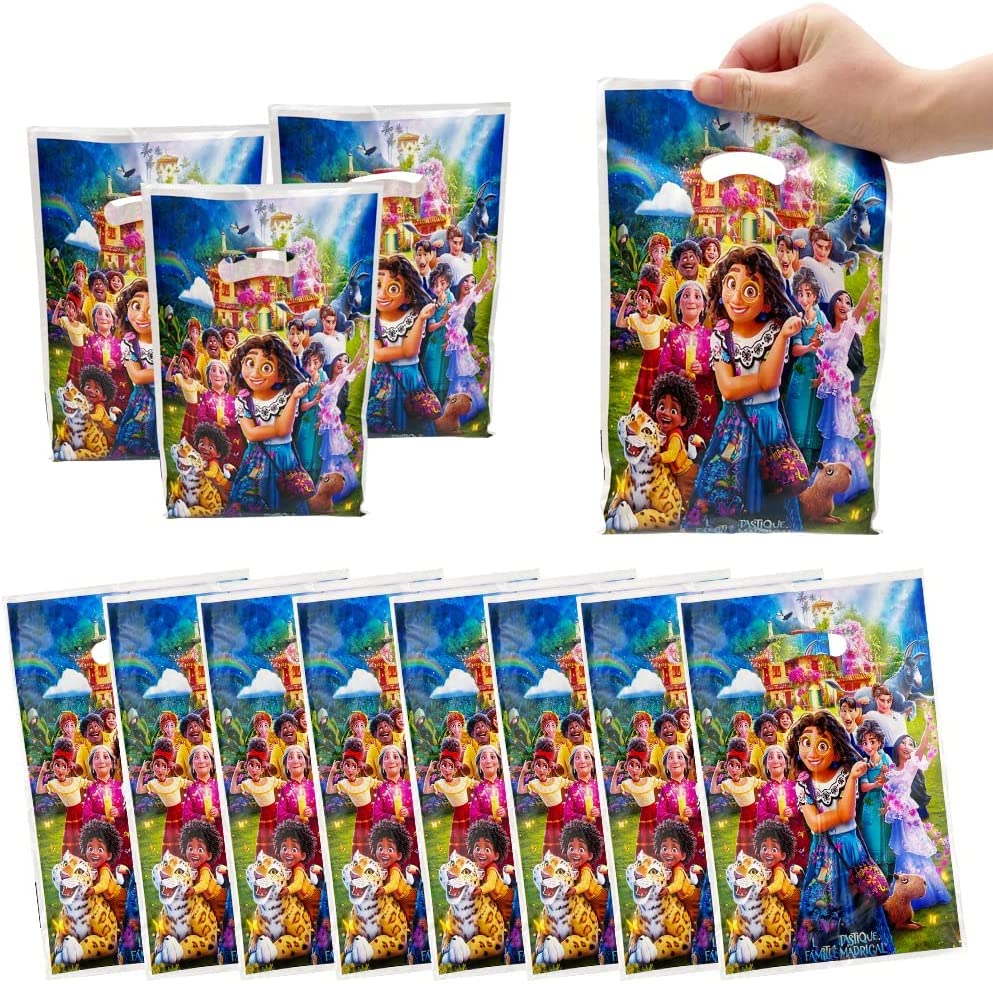 30Pcs Encanto Party Gift Bags - Disney Encanto Themed Goodie Bags for Birthday Party Supplies, Kids Party Favors & Decorations - Perfect for Birthday Celebrations, Baby Showers & Themed Events