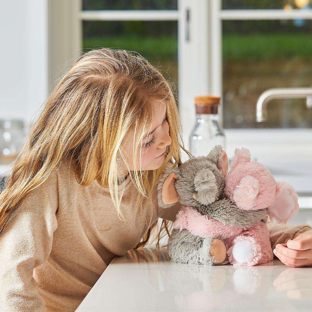 Elephant Hugs Plush Stuffed Animal - Soft & Cuddly Toy for Kids, Perfect for Gifts, Bedtime Comfort & Nursery Decor