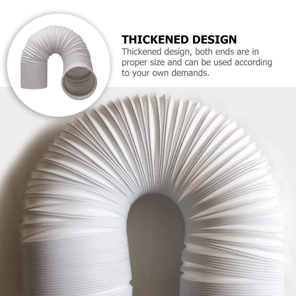 Universal Air Conditioning Exhaust Duct & Dryer Vent Hose - Flexible AC Hose for Kitchen, Household & HVAC Discharge | Perfect for Home, RV & Portable AC Units