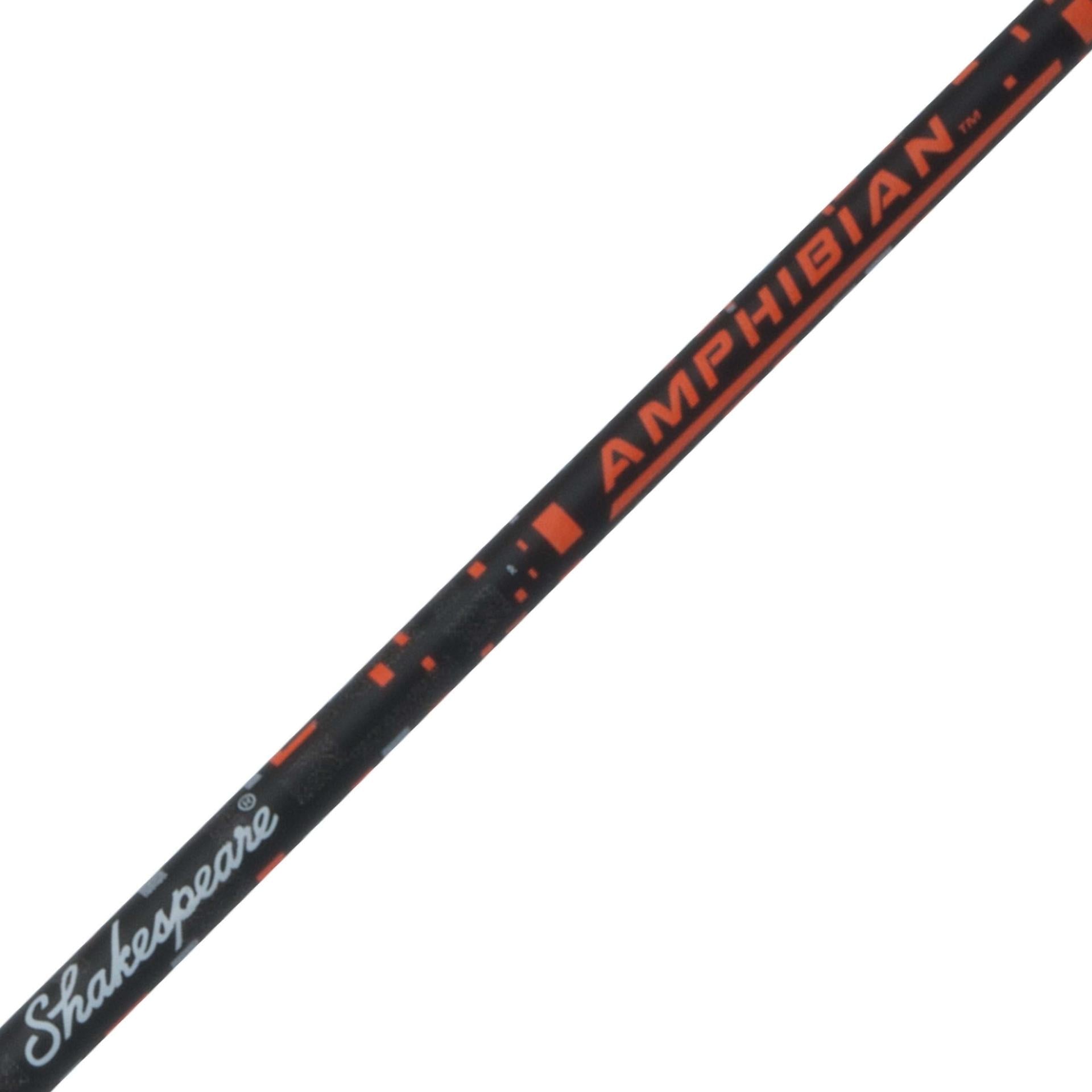 Amphibian® Spinning Fishing Rod and Reel Combo - Lightweight Graphite Freshwater/Saltwater Fishing Gear for Bass, Trout, Walleye - Perfect for Shore Fishing, Boat Angling, and Tournament Casting