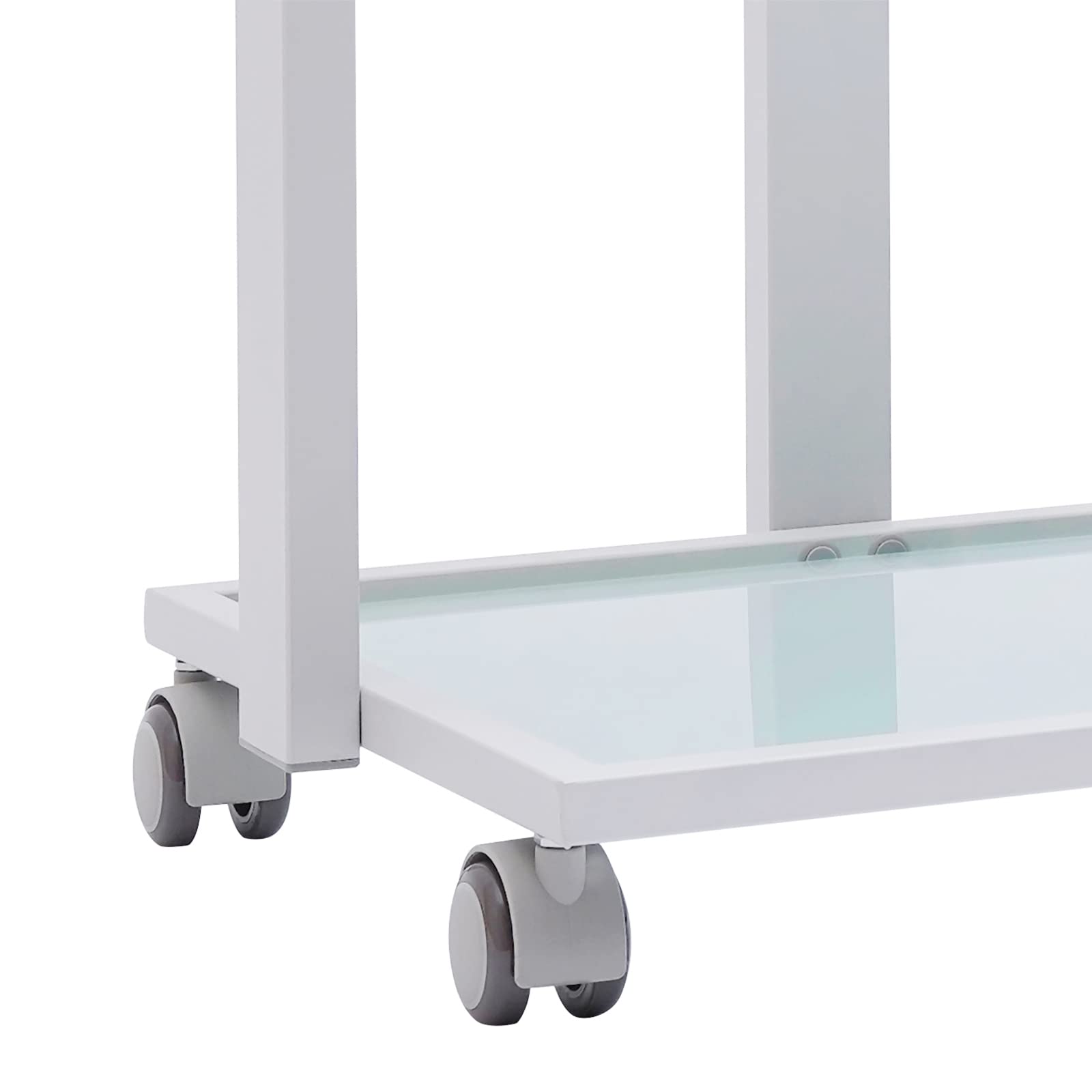 3-Tier Salon Rolling Trolley Cart with Wheels - Mobile Storage Organizer for Spa, Beauty & Salon Equipment - Perfect for Bathroom, Laundry, Bedroom & Treatment Rooms - Durable Stand Tray Beauty Trolley for Professional & Home Use