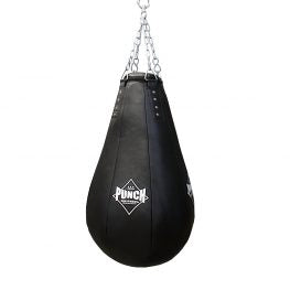 Black Diamond 4ft Tear Drop Punching Bag (55kg/121lbs) - Heavy Duty Boxing Training Equipment for Home Gym, MMA, Kickboxing & Fitness Workouts