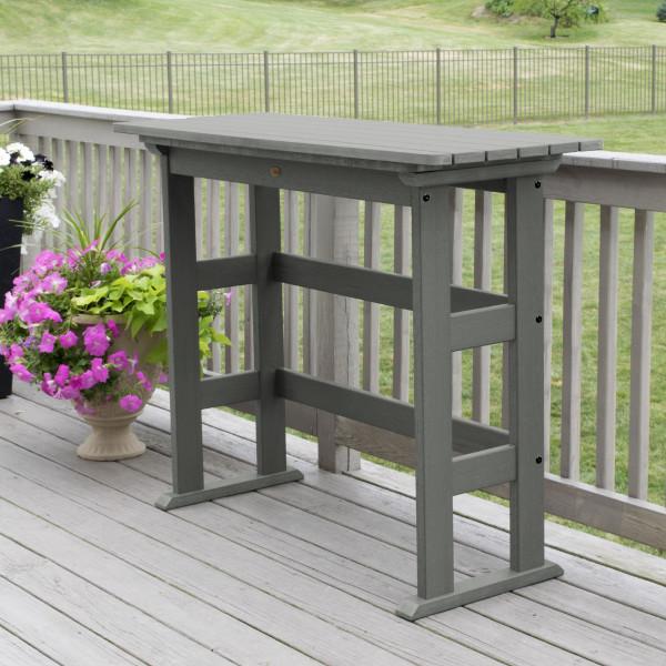 Lehigh Bar Height Balcony Table - Outdoor Bistro Table for Small Spaces, Patio, Deck & Balcony - Perfect for Coffee, Drinks & Dining Al Fresco