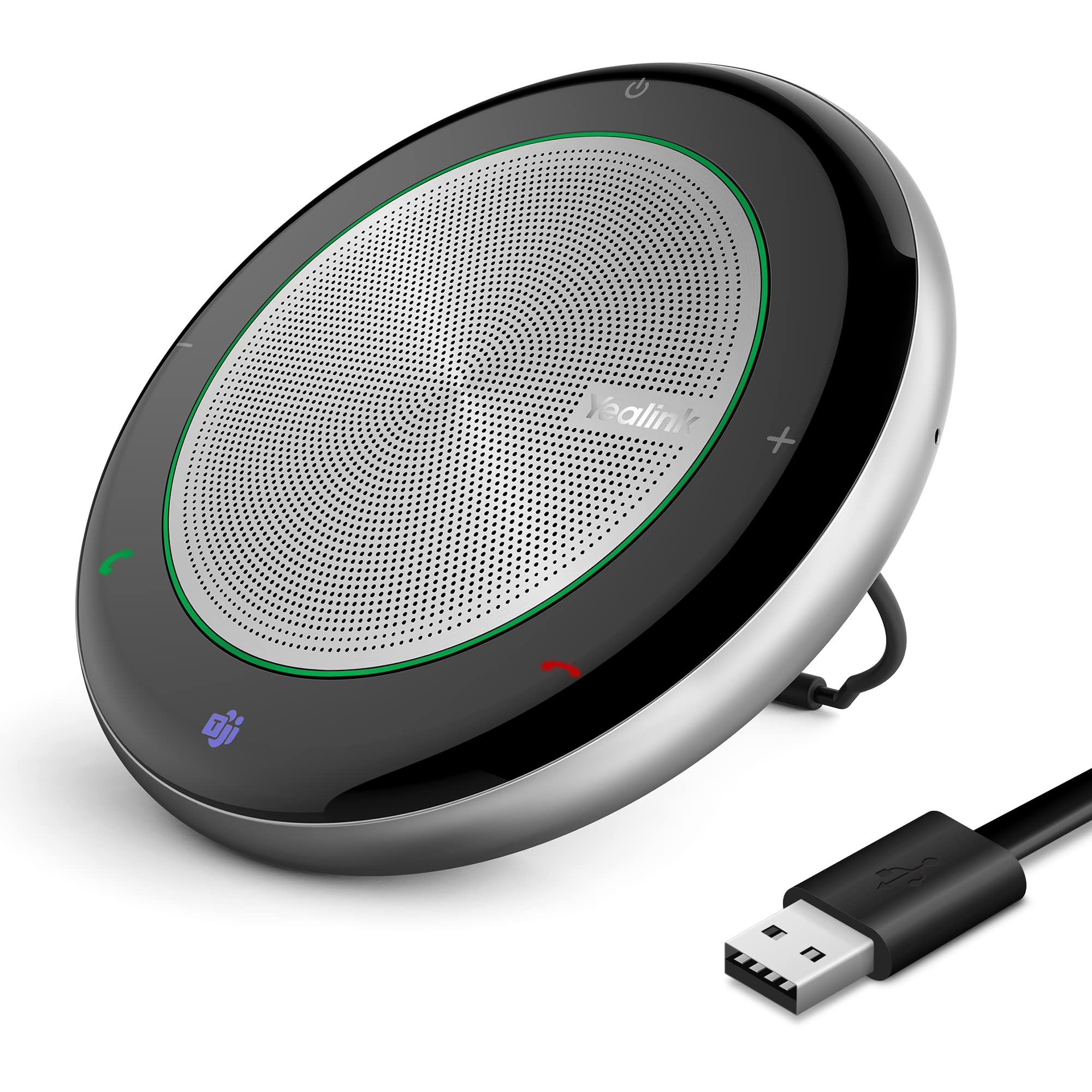 Yealink CP700 Bluetooth Speakerphone - Teams Certified USB Conference Microphone with Full Duplex & Noise Reduction, 360° Voice Pickup for Home Office (No Dongle Included) | Perfect for Remote Meetings, Video Calls & Conference Rooms
