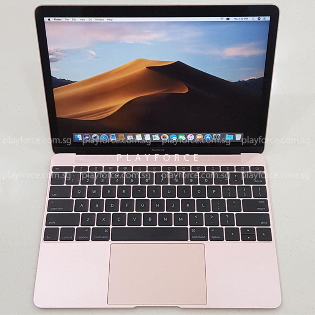 2017 MacBook 12-inch Laptop - 512GB SSD, Rose Gold (Intel Core M3, Retina Display) | Perfect for Students, Business Travel & Lightweight Computing