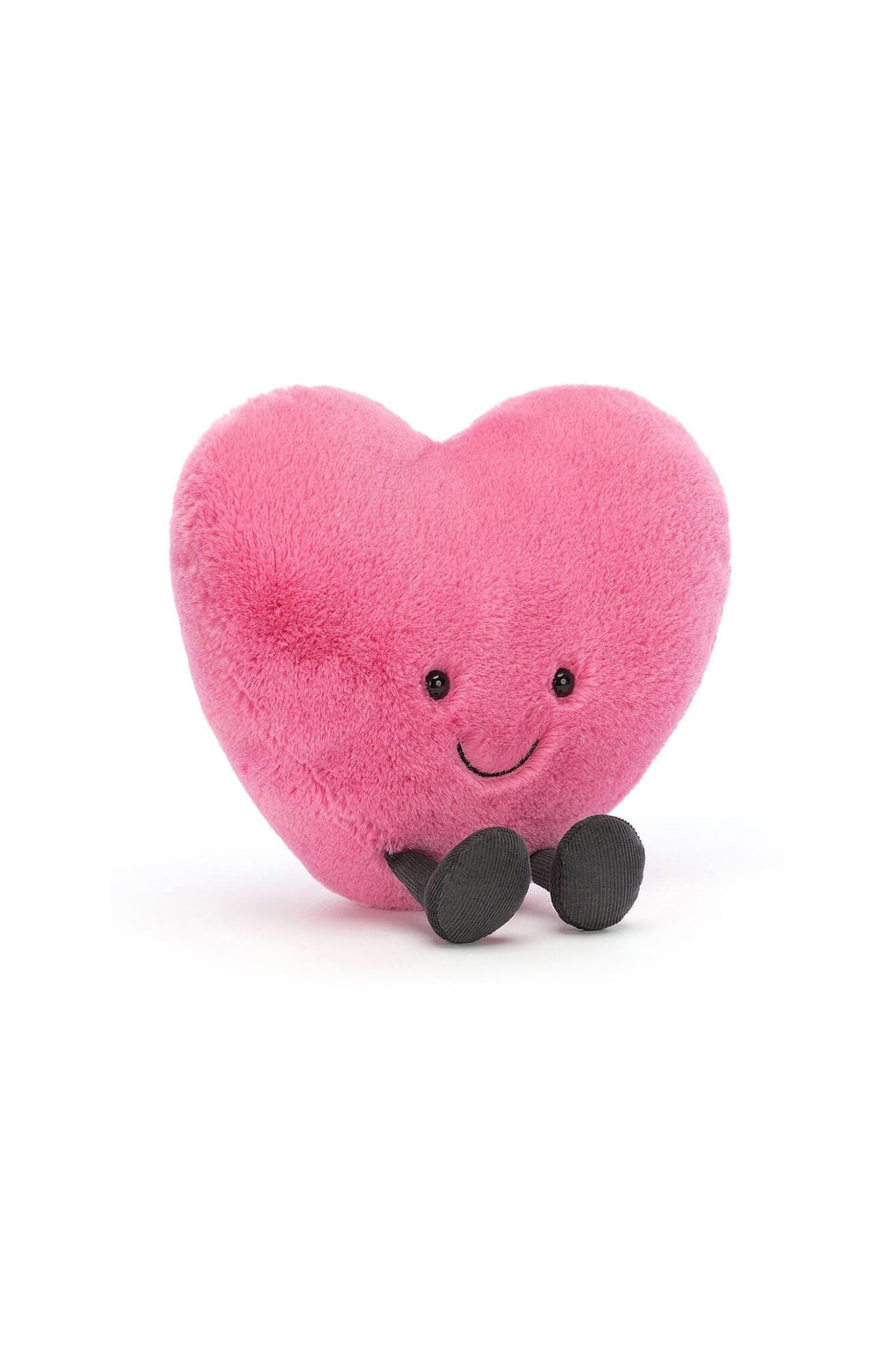 Jellycat Amuseable Pink Heart Plush Toy - Soft & Huggable Stuffed Animal for Kids, Valentine's Day Gifts & Nursery Decor