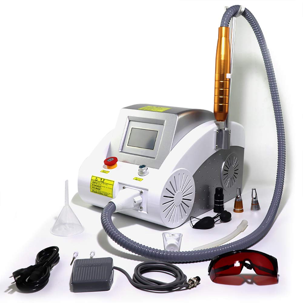 Professional 1000W Tattoo Removal Machine with 3 Pulse Energies - Eyebrow Pigment & Tattoo Remover for Home & Salon Use | Safe for Face, Body & Beauty Treatments | Perfect for Tattoo Removal, Eyebrow Correction & Skin Spot Treatment