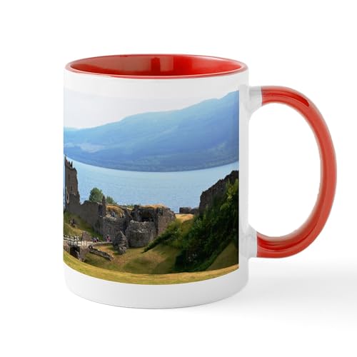 White/Red Inside - Urquhart Castle Mugs