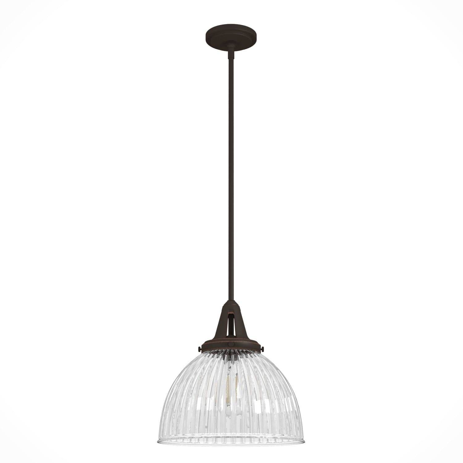 Cypress Grove 1 Light Pendant - 13 Inch Modern Hanging Light Fixture for Kitchen Island, Dining Room & Bedroom Lighting
