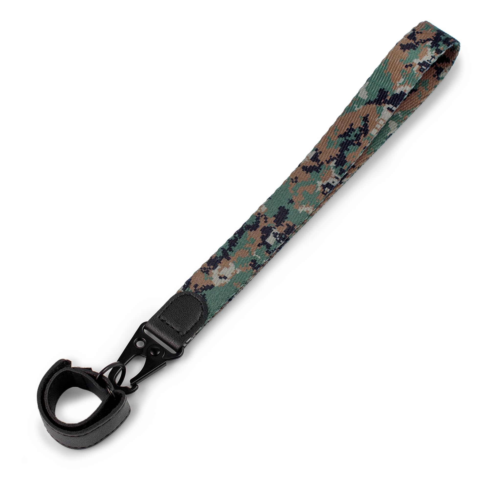 Asterom Premium Leather Cane Strap for Men - Adjustable Wrist Strap for Walking Canes, Fashionable Walking Stick Accessory (Forest Green) - Ideal for Elderly Support, Hiking & Outdoor Activities
