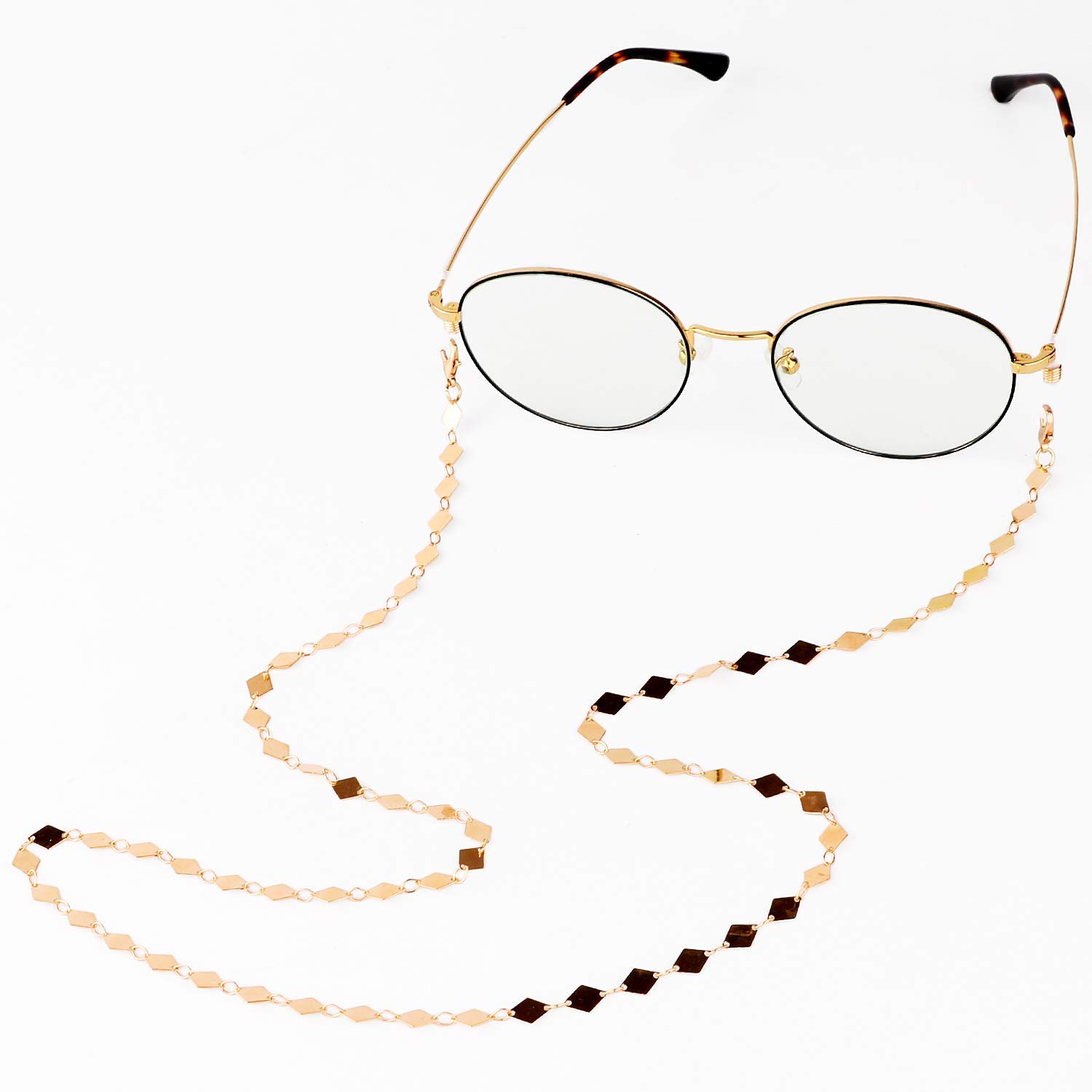 Elegant Diamond Face Mask Chain for Women - Adjustable Mask Strap & Lanyard Holder - Perfect for Work, Travel, and Daily Protection