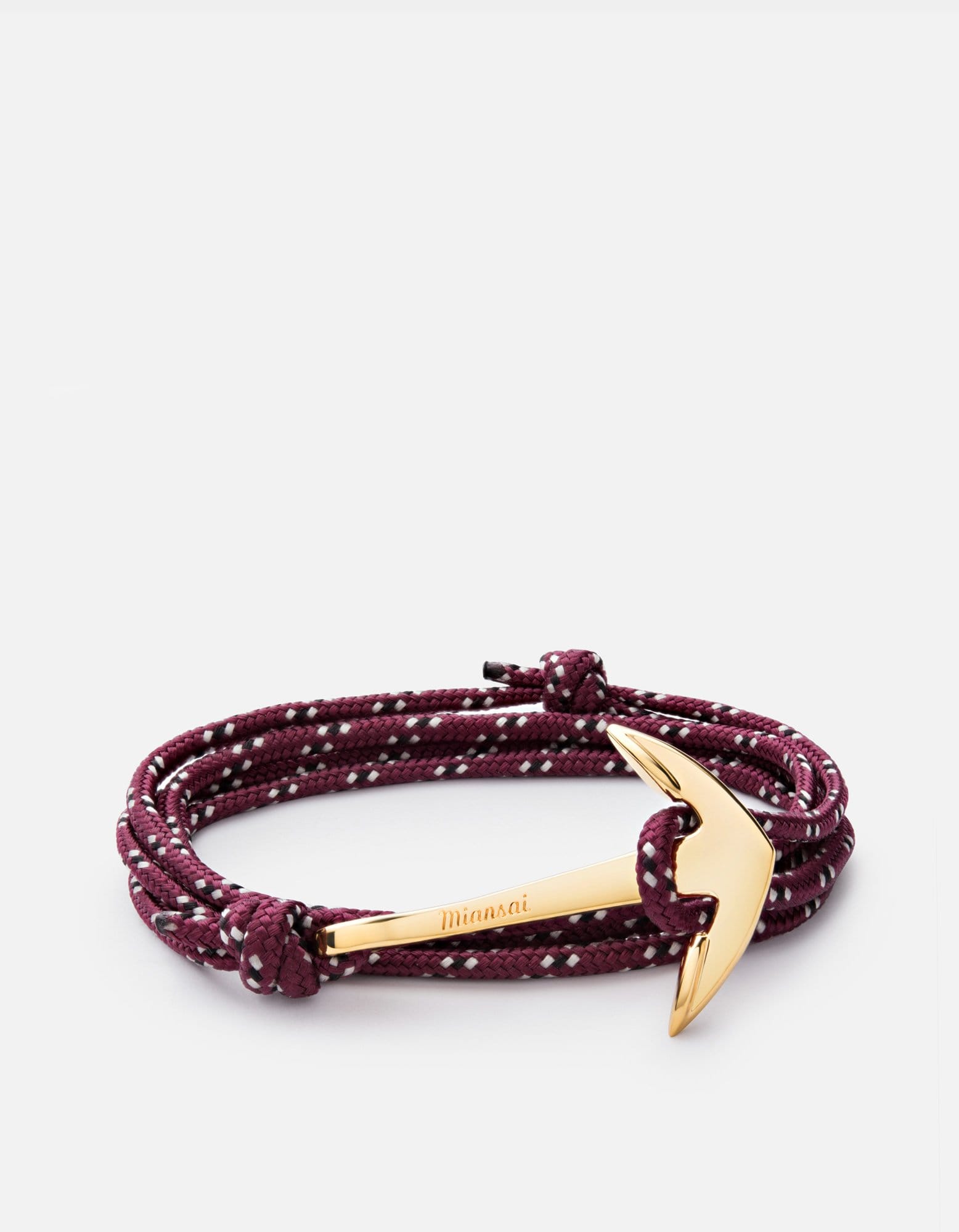Premium Gold Anchor Rope Bracelet for Men & Women - Nautical Jewelry for Boating, Sailing & Beach Outfits