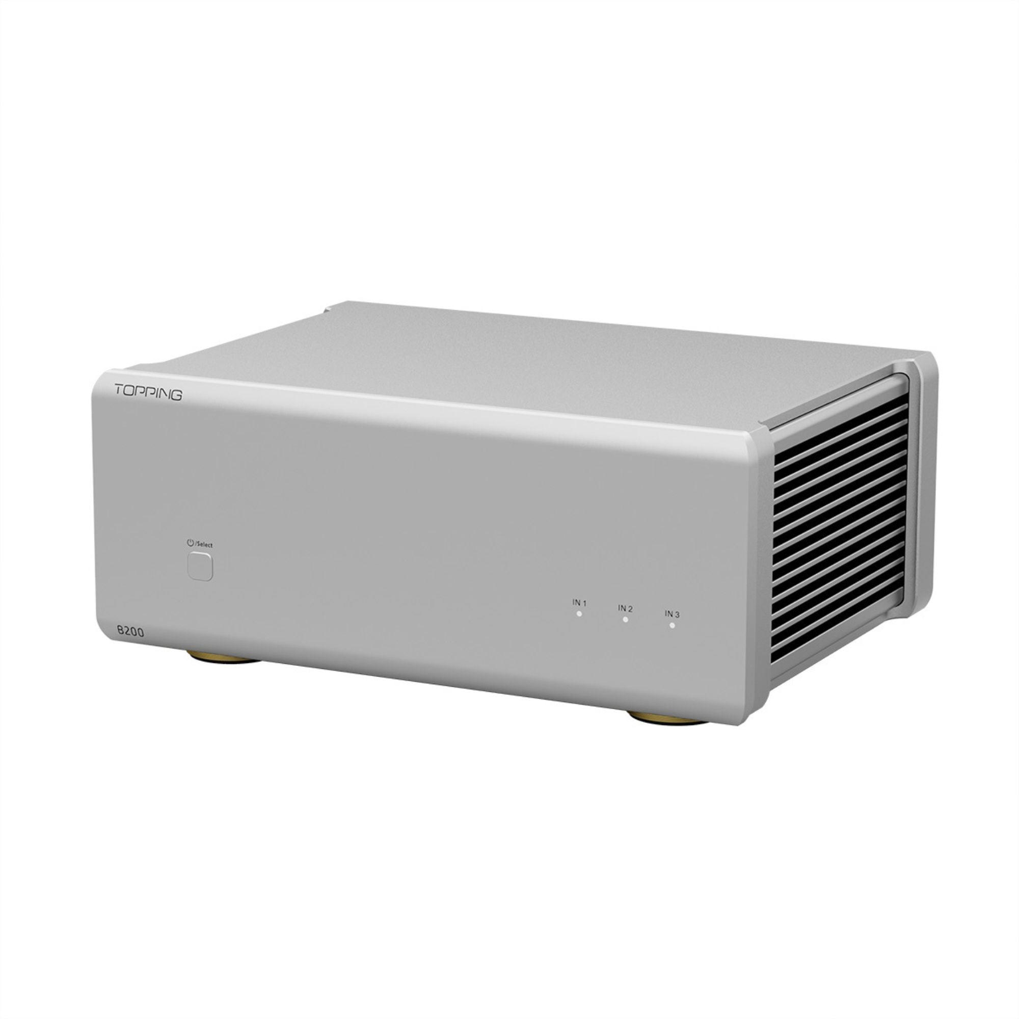 Topping B200 Pure Power Amplifier Pair - High-Fidelity Stereo Audio for Home Theater & Professional Studio Use