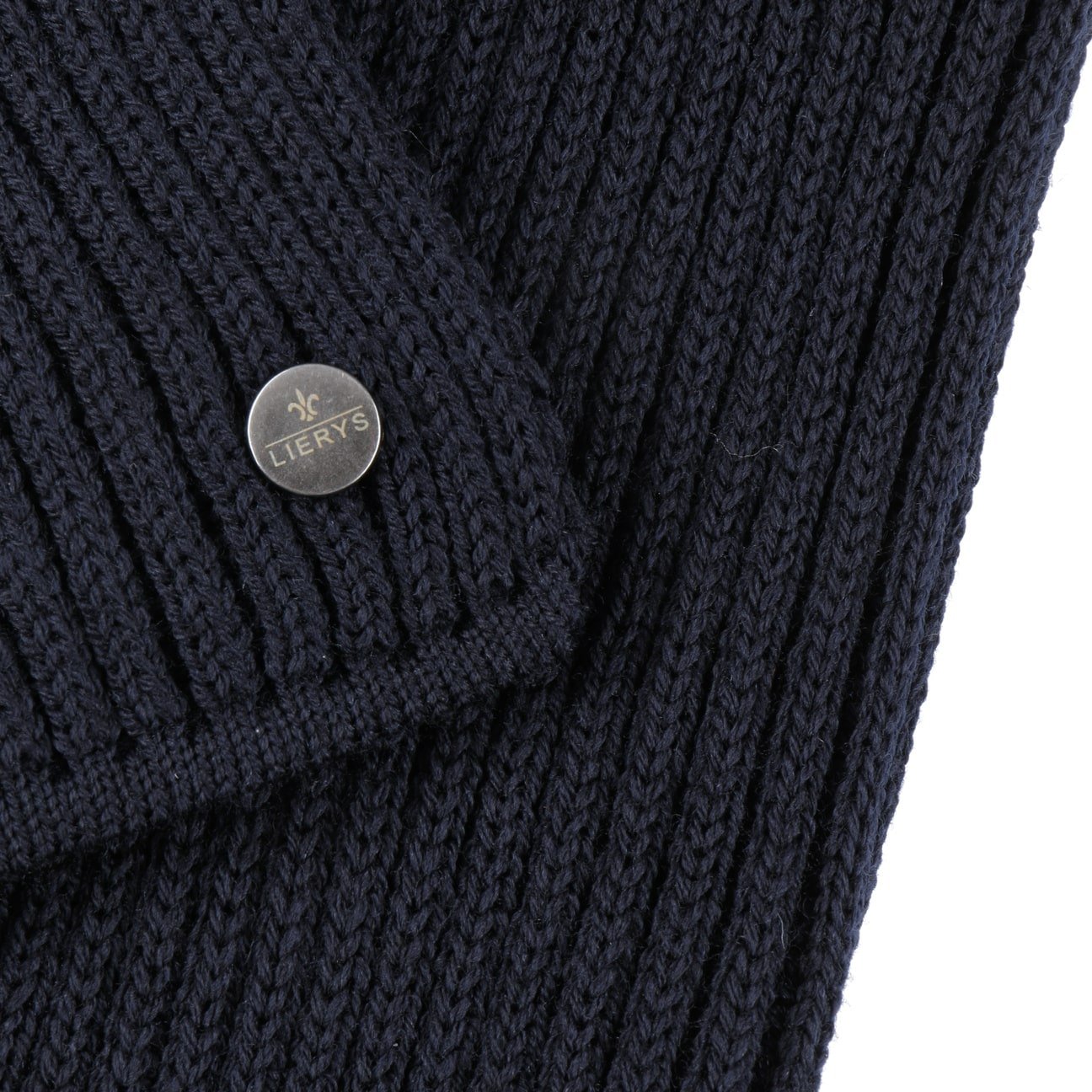 Lierys Premium Merino Wool Rib Scarf - Soft & Warm Winter Accessory for Men & Women - Perfect for Cold Weather, Outdoor Activities & Fashion Styling