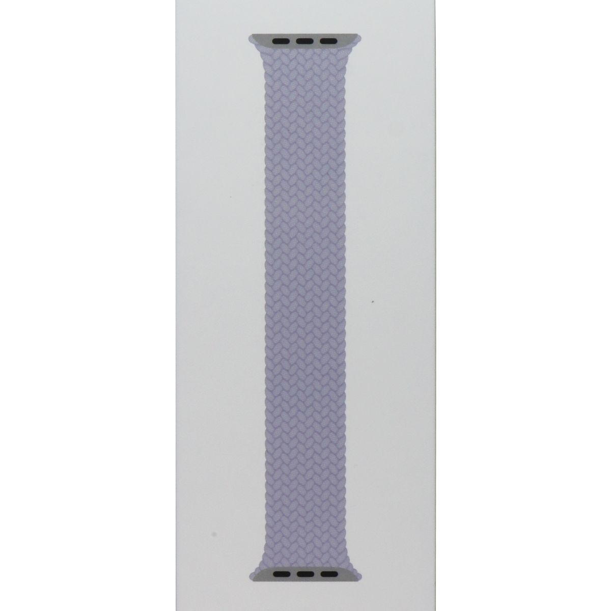 Apple Watch 41mm Braided Solo Loop Strap - Purple Fog Size 2 for 42mm/41mm/40mm Models | Comfortable & Stylish Replacement Band for Workouts, Running & Everyday Wear