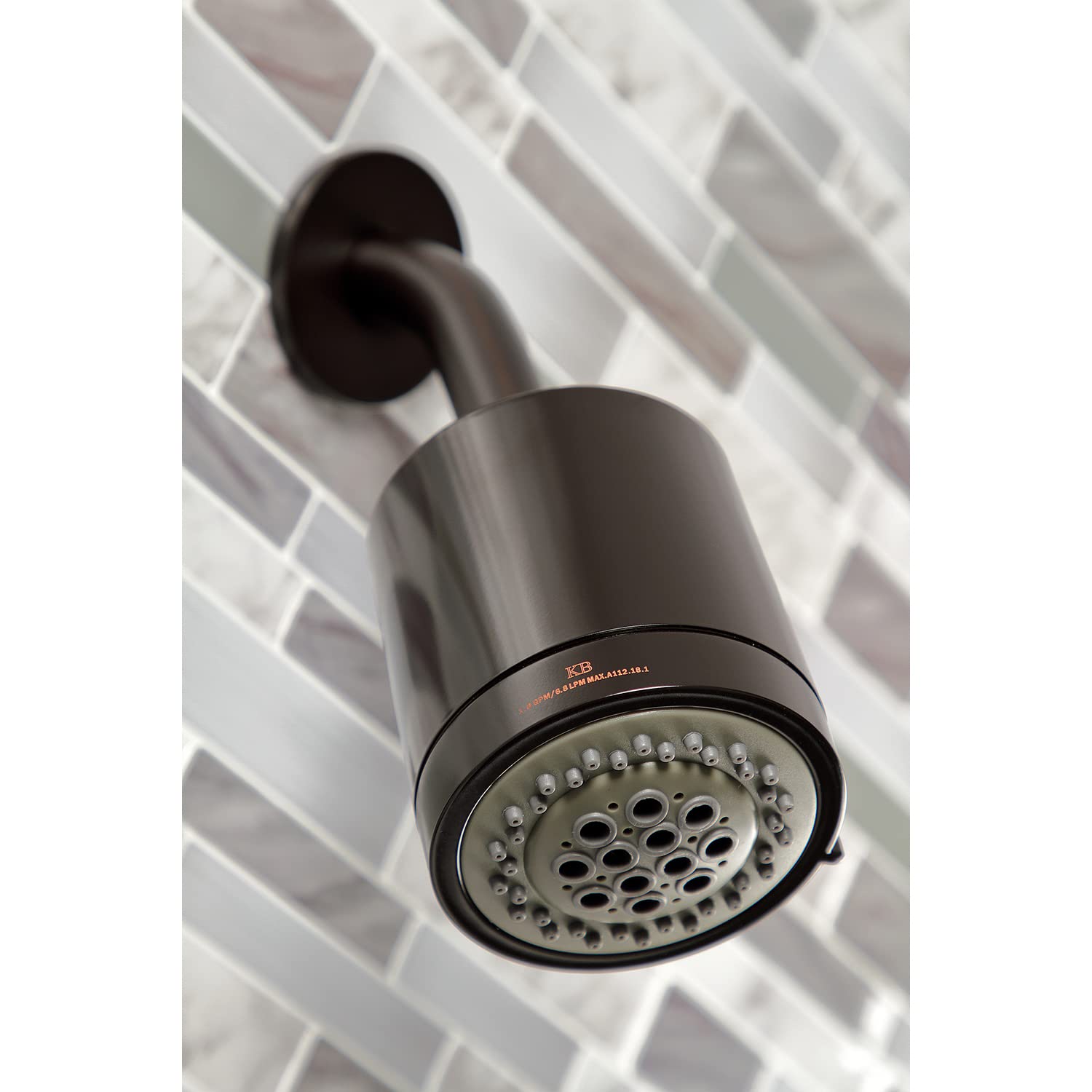 Kingston Brass KBX8145DKL Kaiser Oil Rubbed Bronze Tub and Shower Faucet Set - 7.13 x 14.13 x 5.5 Inches - Vintage Bathroom Fixture for Classic & Modern Bathrooms