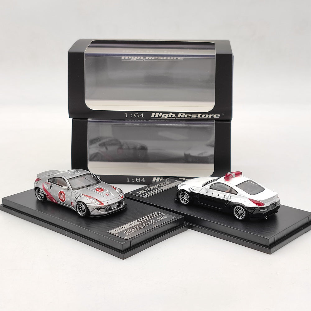 1:64 Nissan 350Z Fairlady Z Diecast Model Car - Limited Edition NFS Police Toy Collection - Perfect Gift for Car Enthusiasts & Display for Office/Home Decor